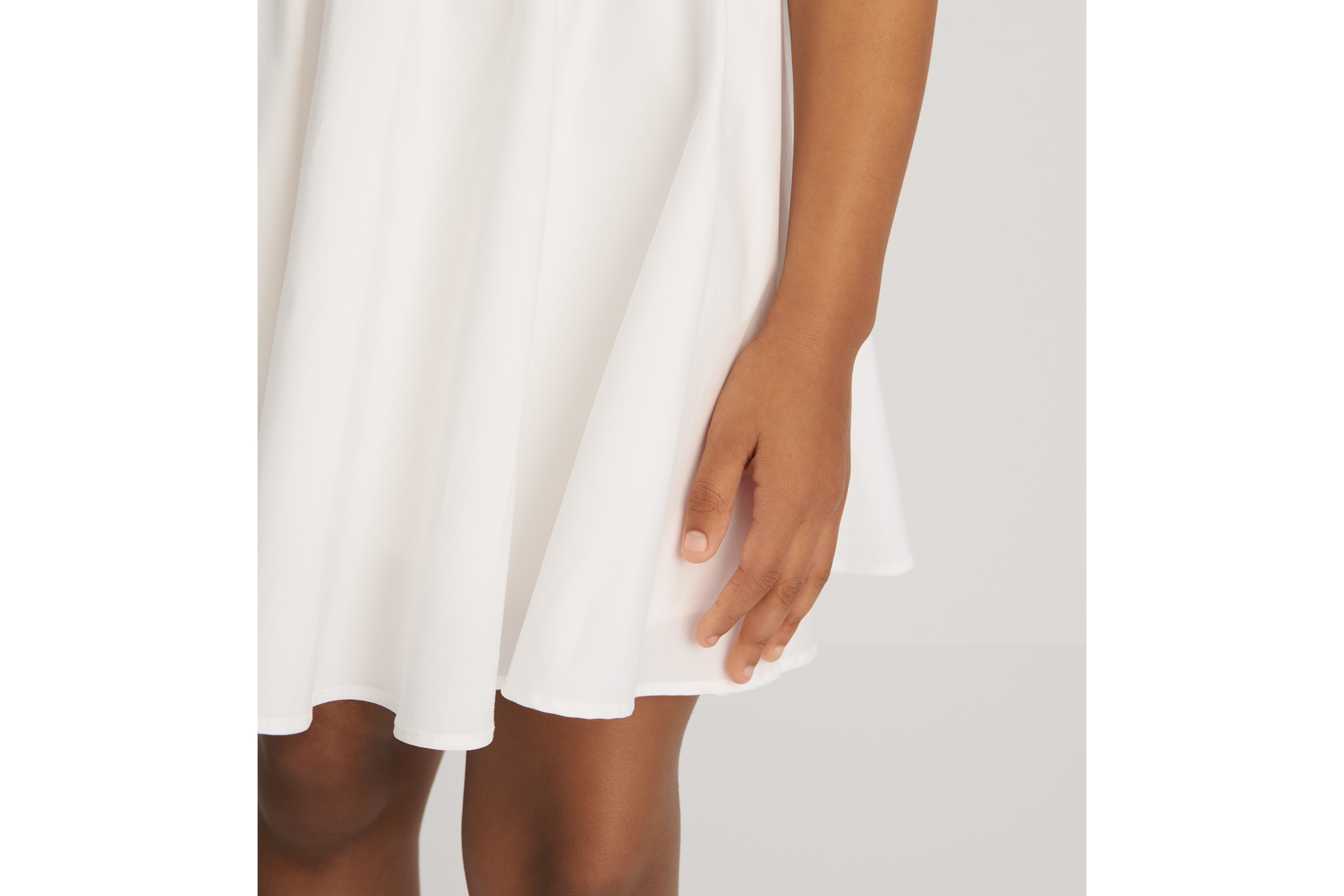 キッズ フレア ドレス コットンポプリン E03