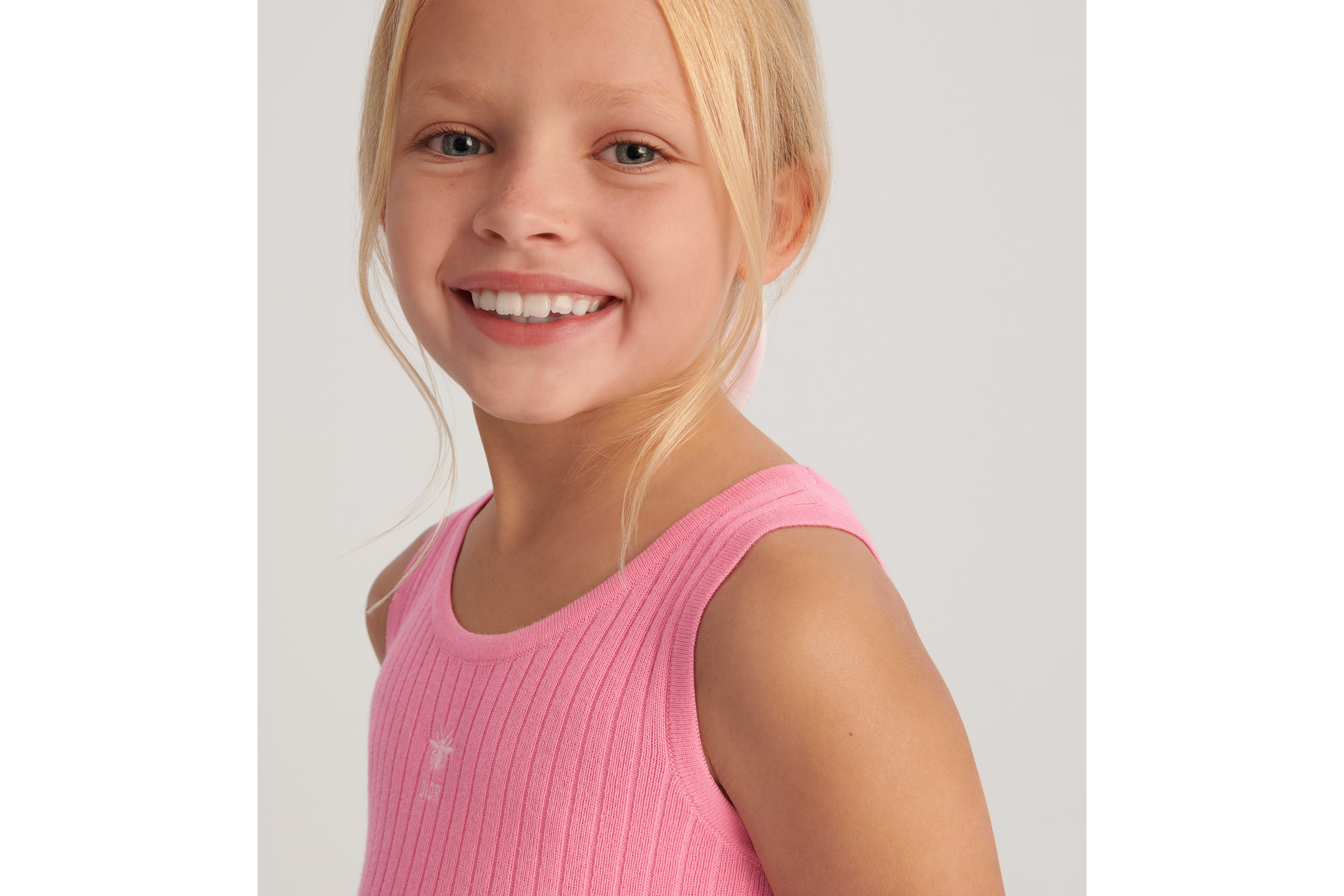 キッズ タンクトップ コットンニット E03