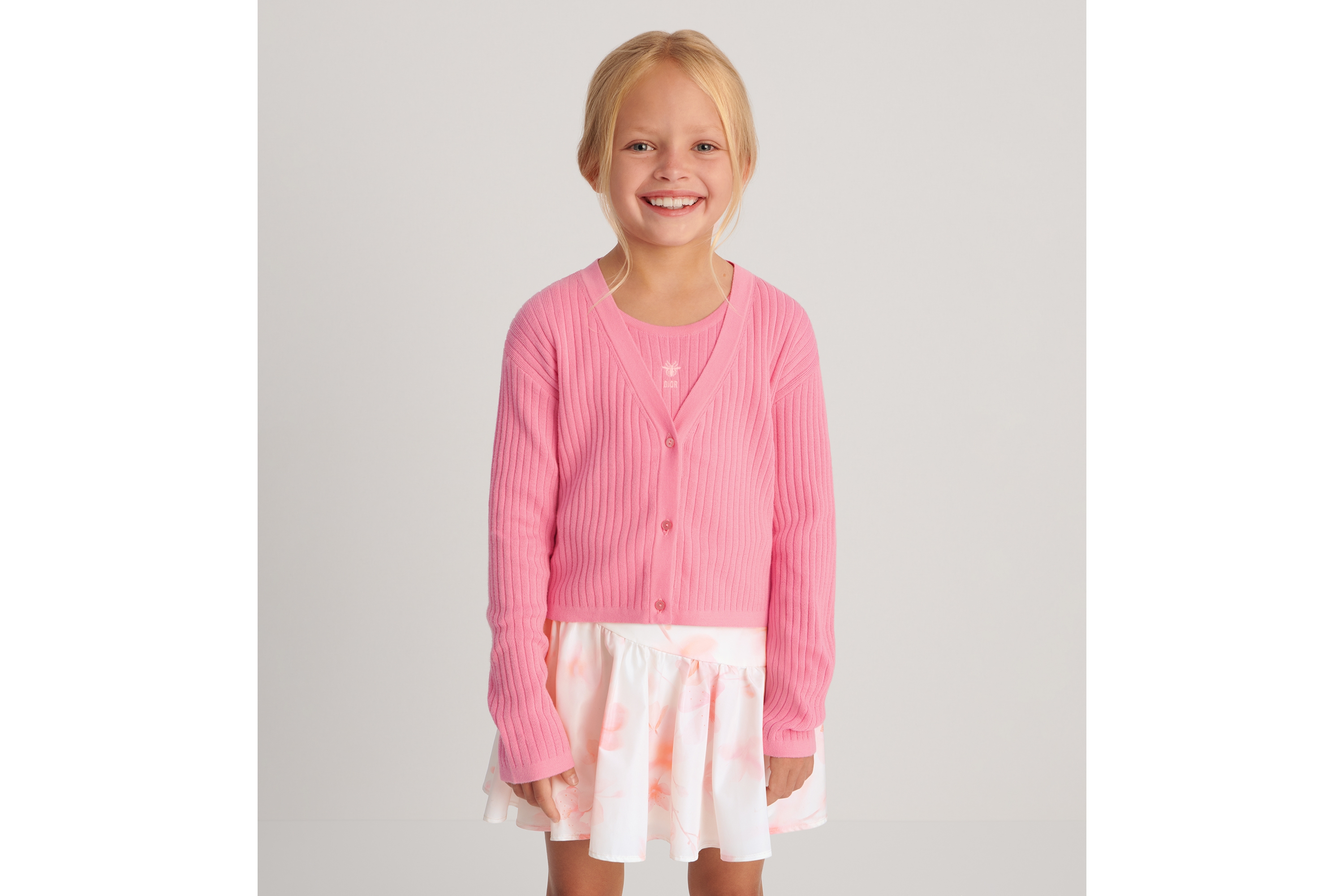 look_image_alt_prefix キッズ カーディガン コットンニット E09