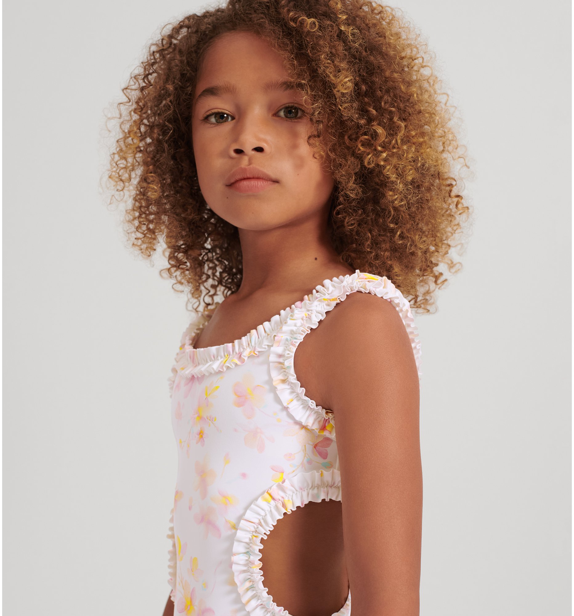 aria_look Kids' One-Piece Swimsuit Profile view