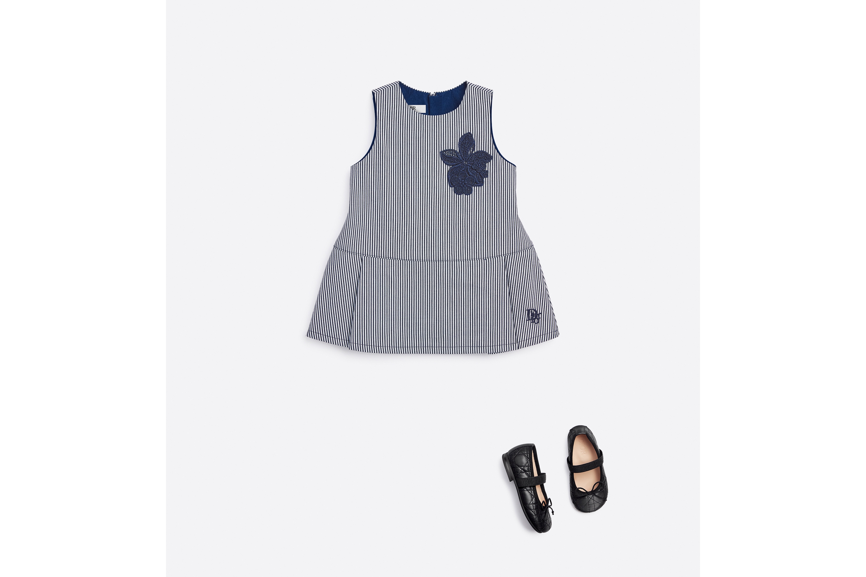 ベビー フレアドレス コットン E08