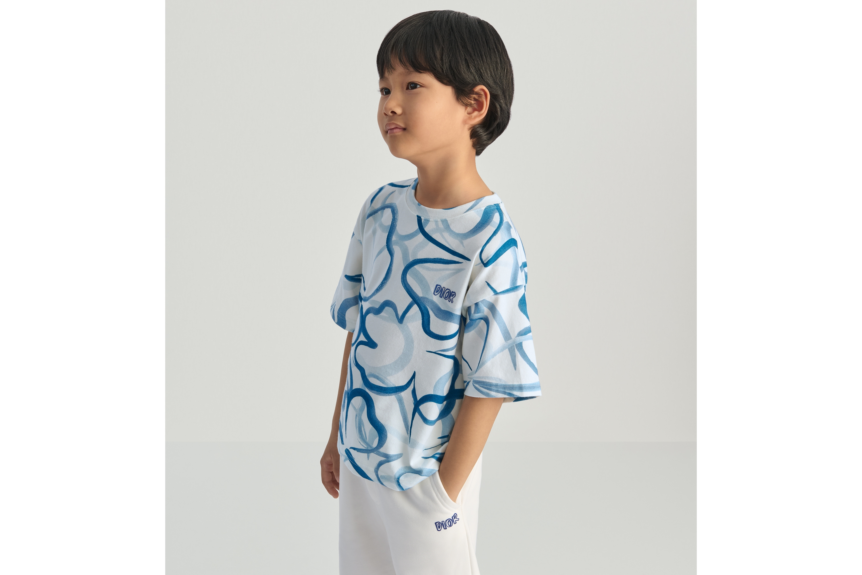 キッズ Tシャツ マクロ クローバー コットンジャージー E02