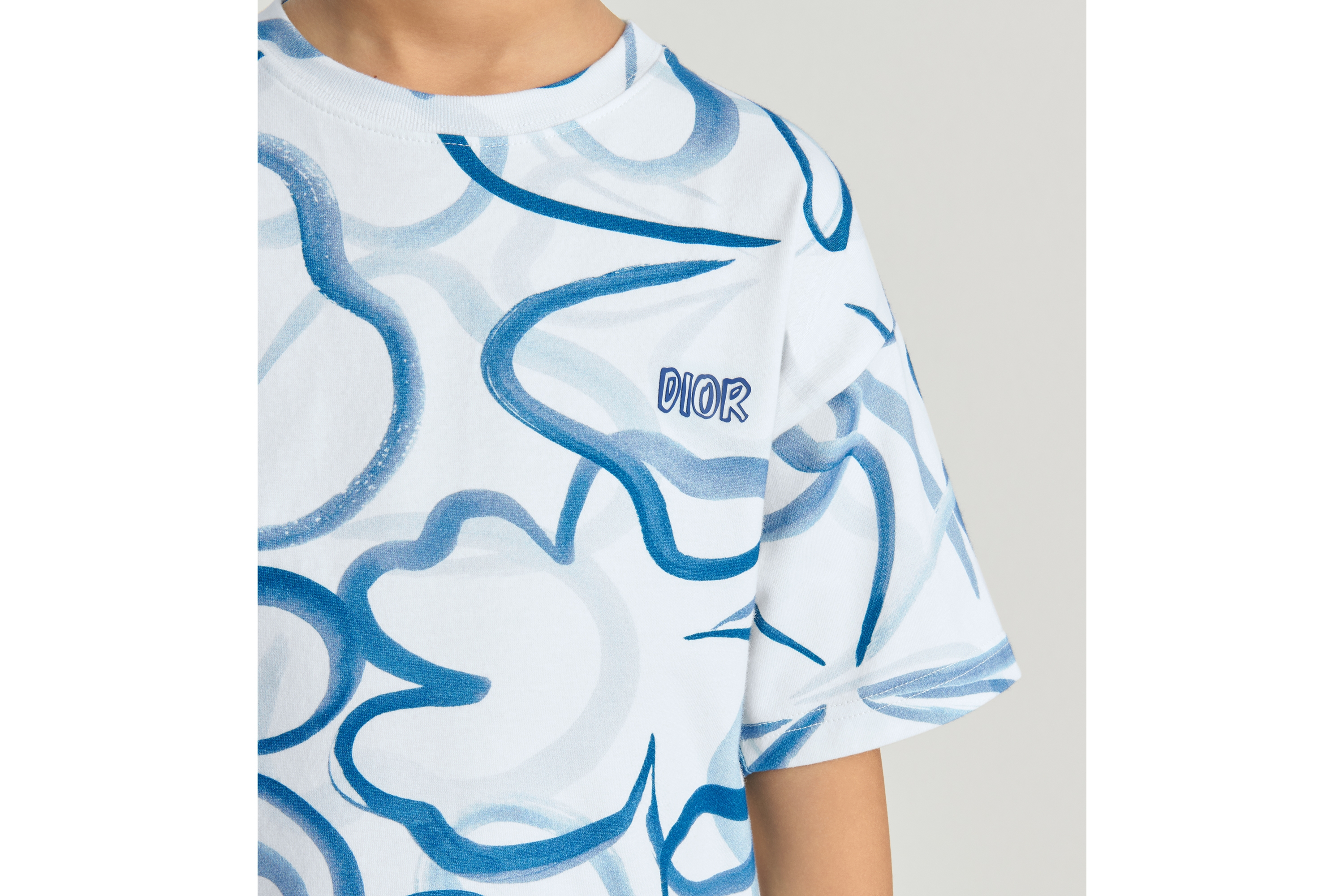 キッズ Tシャツ マクロ クローバー コットンジャージー E03