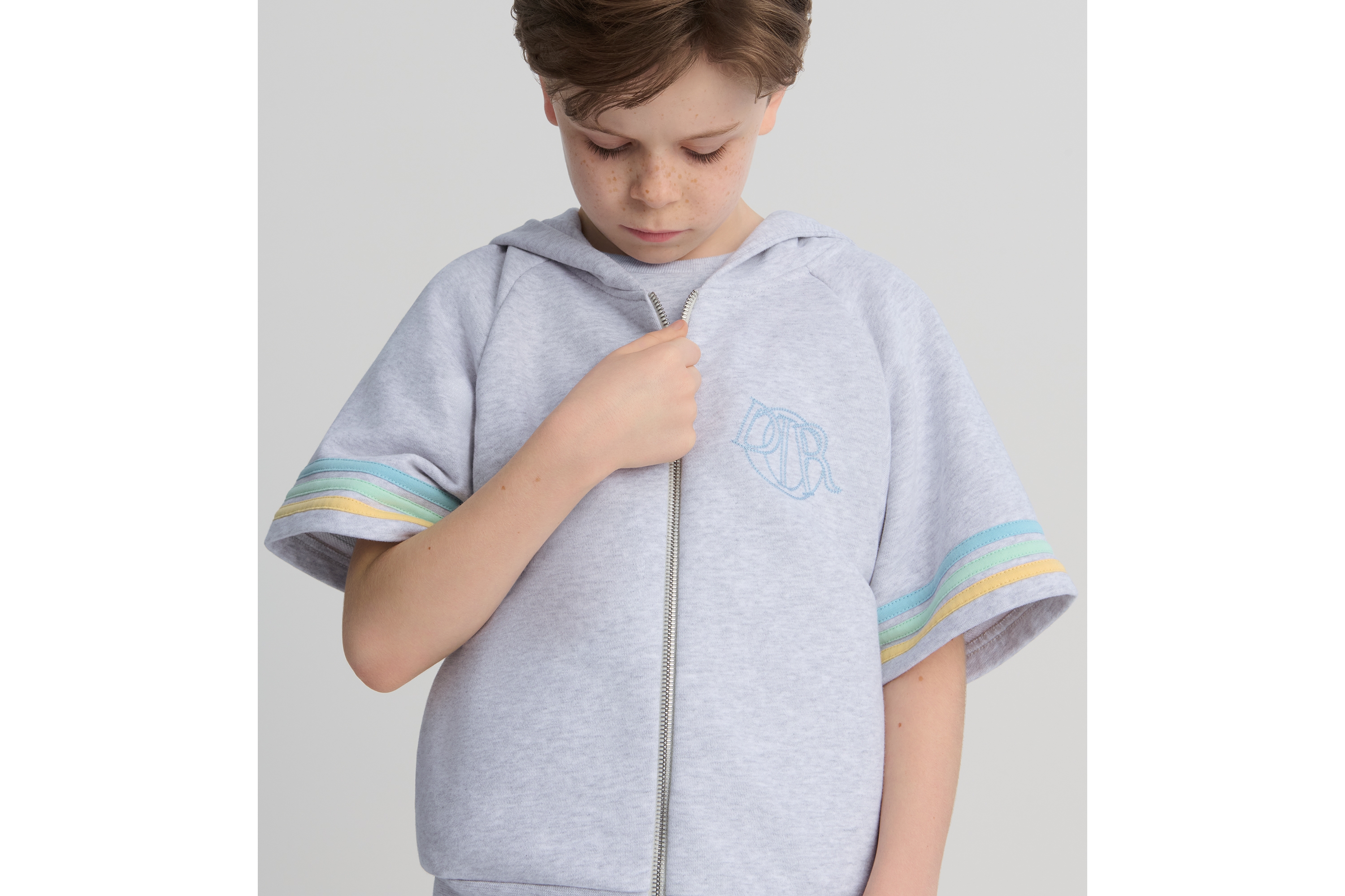 キッズ ショートスリーブ スウェットシャツ コットンフリース E07