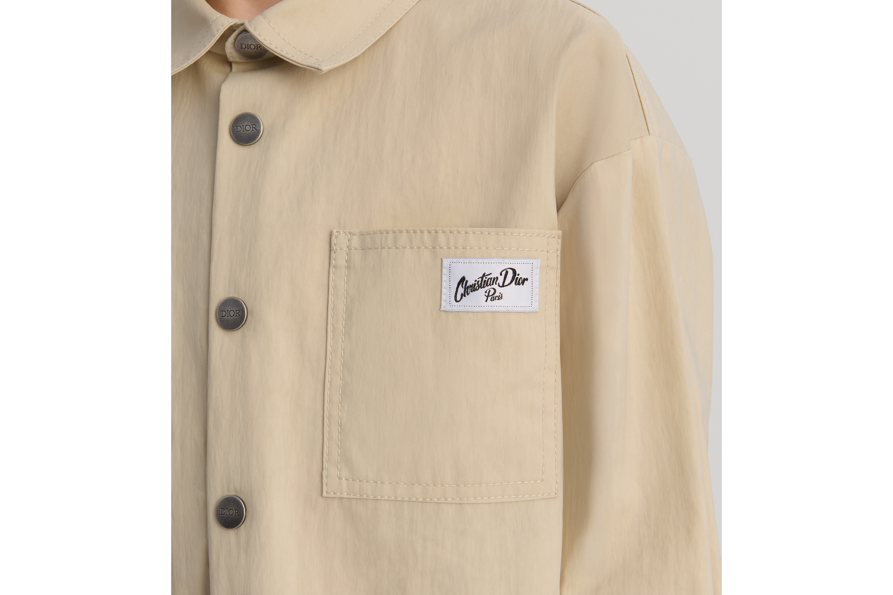 Look Kids' Shirt Beige Technical Fabric E03