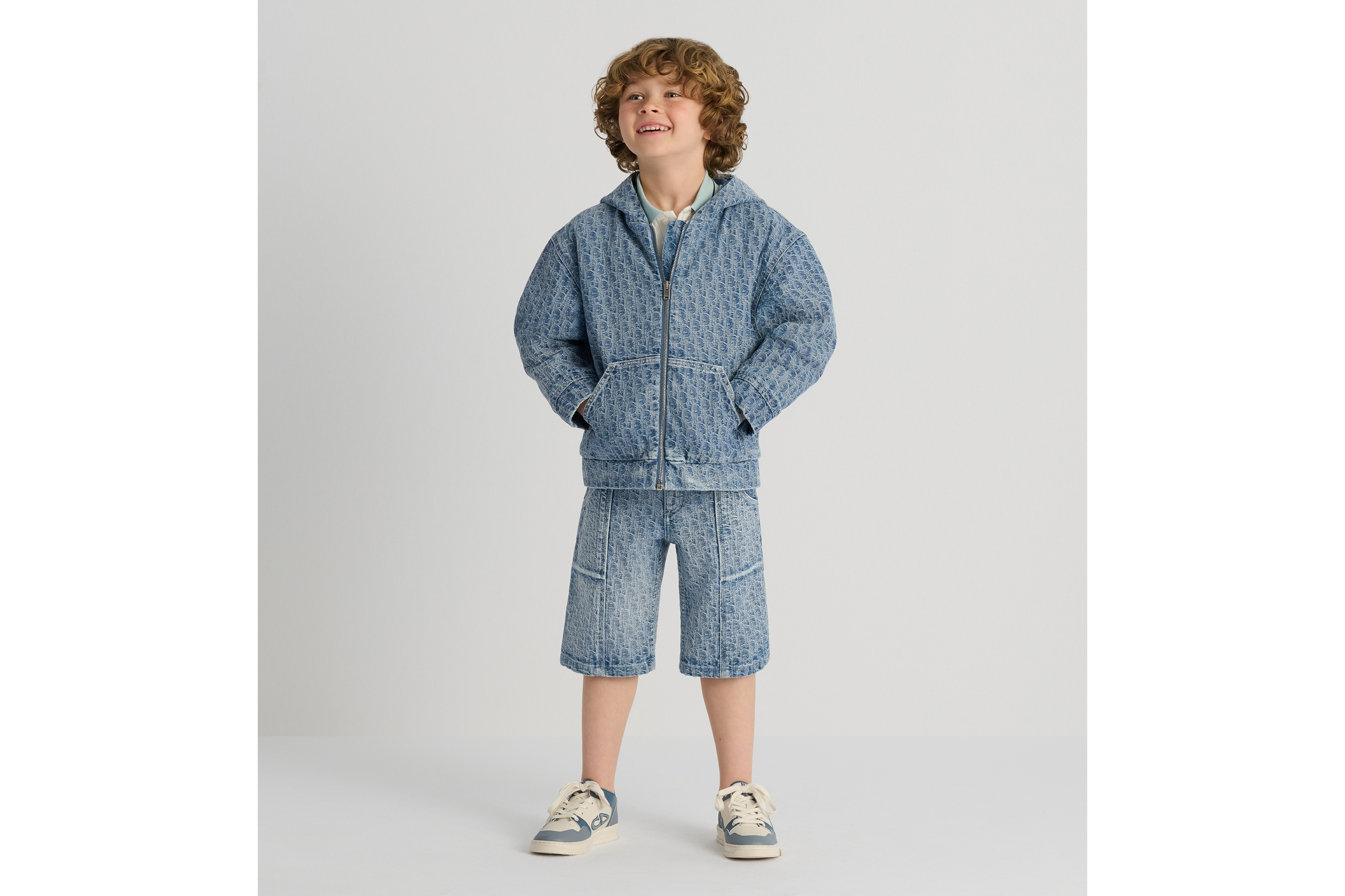 Kids' Zip-Up Hooded Jacket
