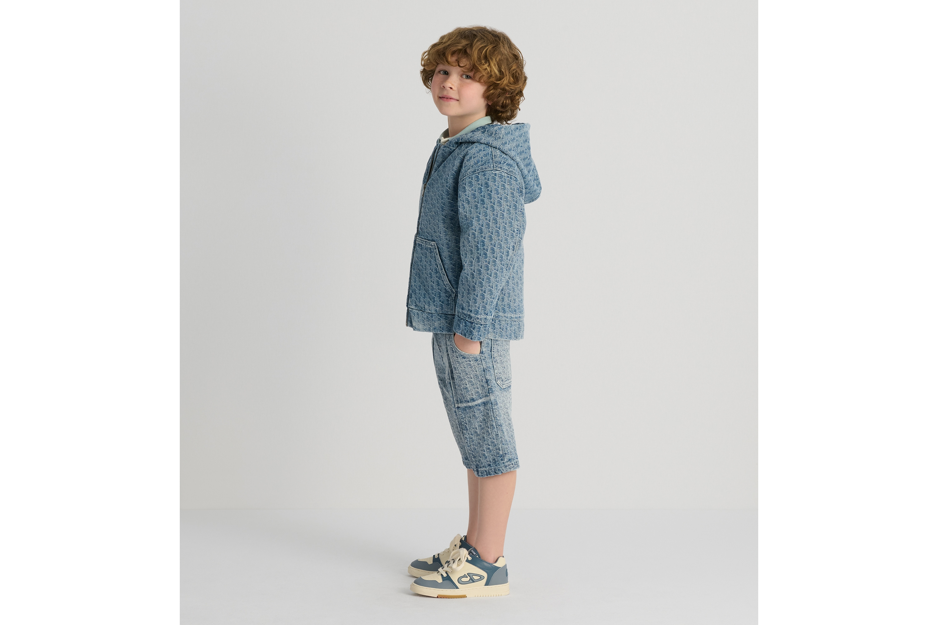 Kids' Zip-Up Hooded Jacket