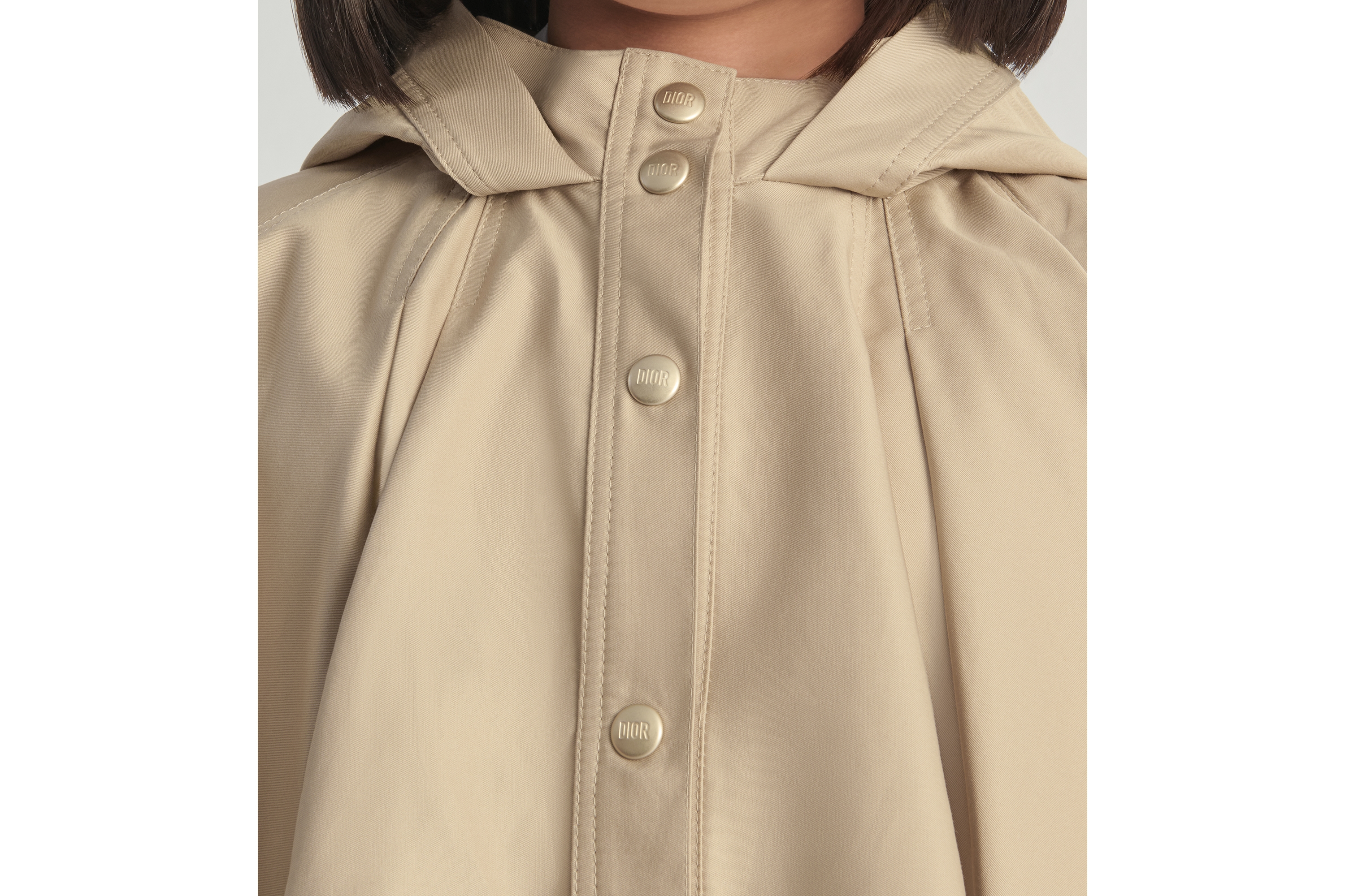 キッズ ケープ コットンギャバジン E05