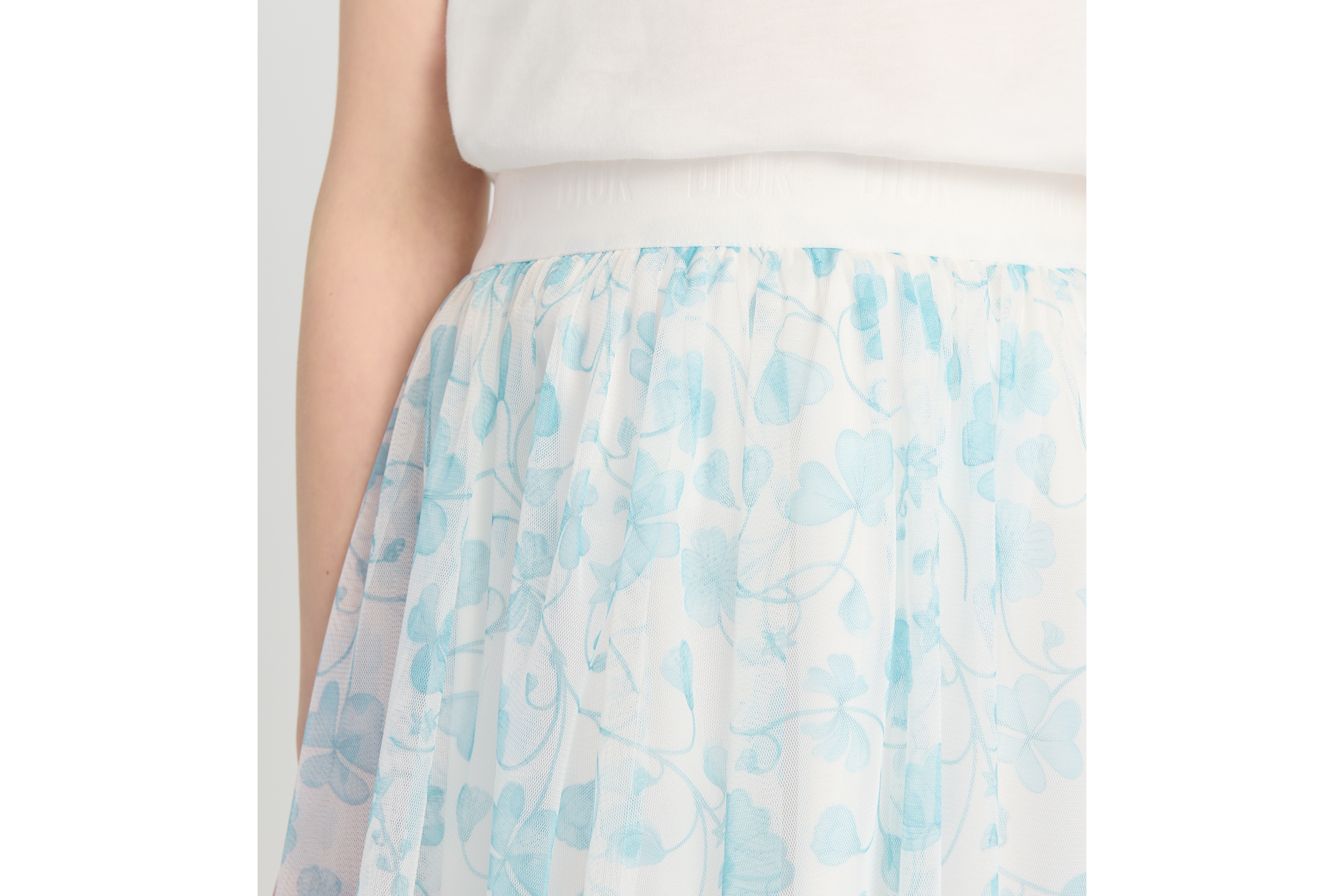 キッズ ロングスカート チュール E04