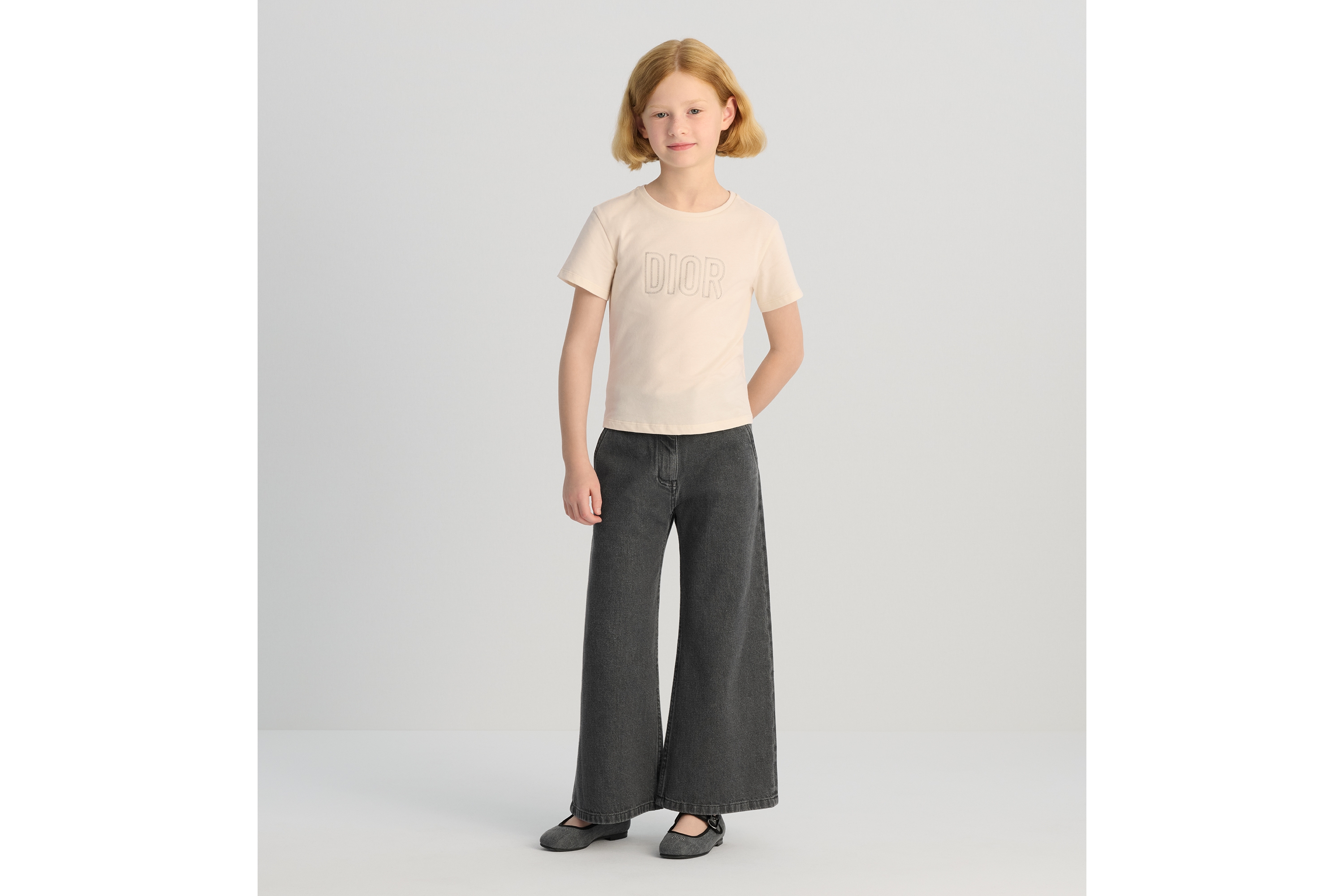 Look Kids' T-Shirt Vanilla Cotton Jersey E08