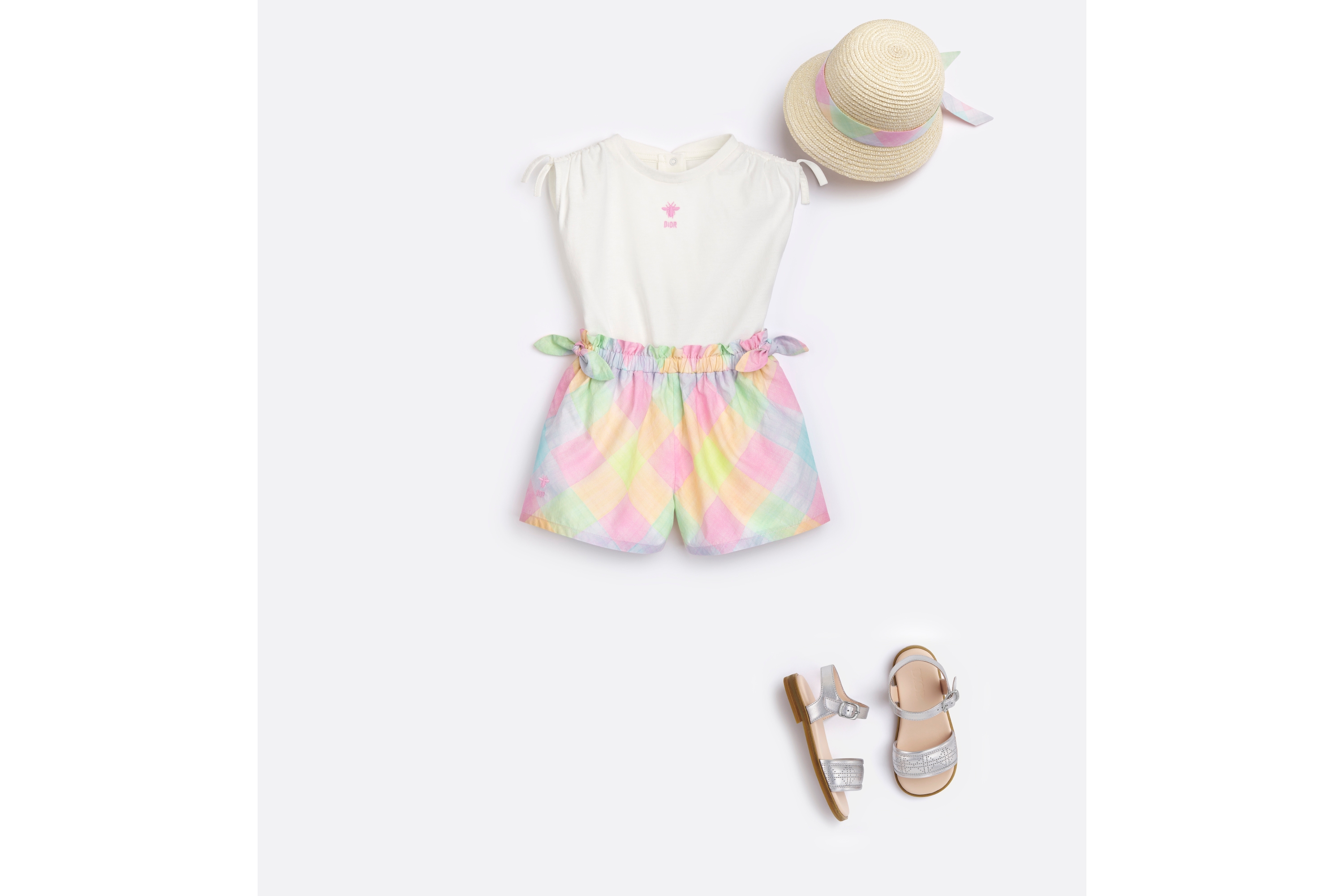 ベビー ショートパンツ コットンボイル E08