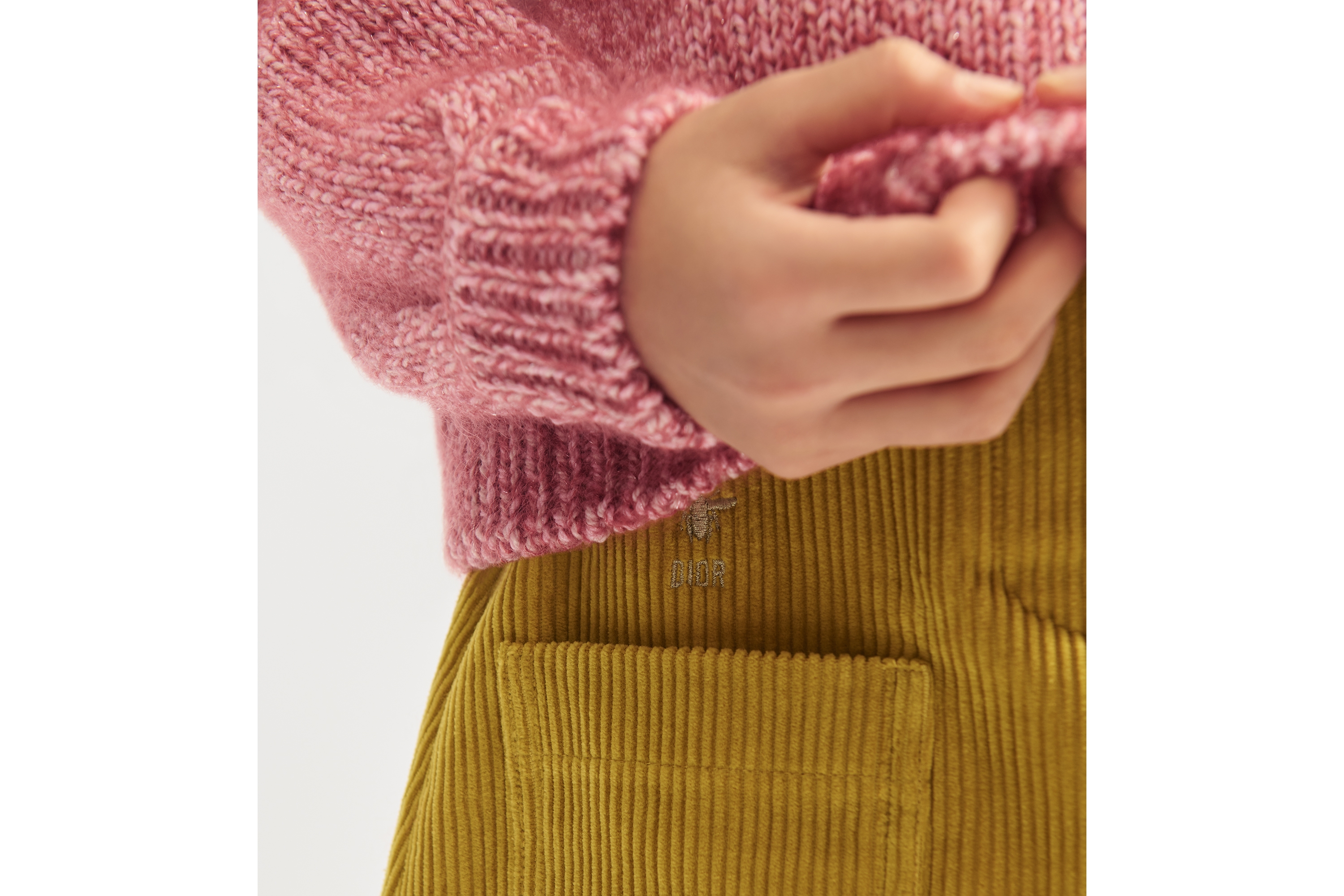 Look Kids' A-Line Skirt Ochre Corduroy E15