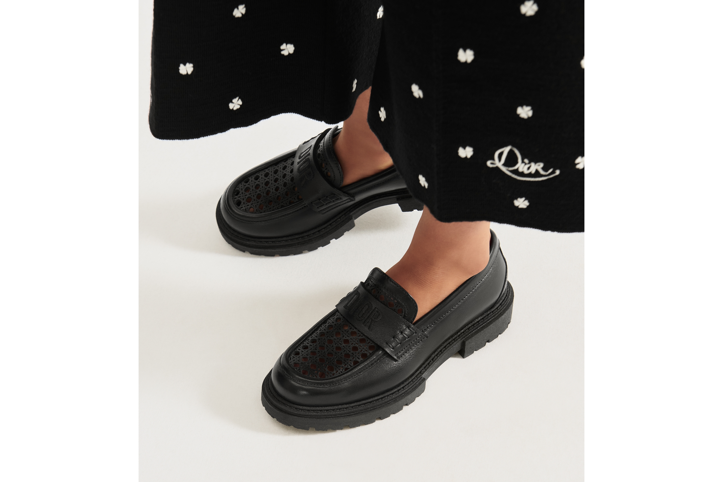 Look Kids' Loafer Black Calfskin E14