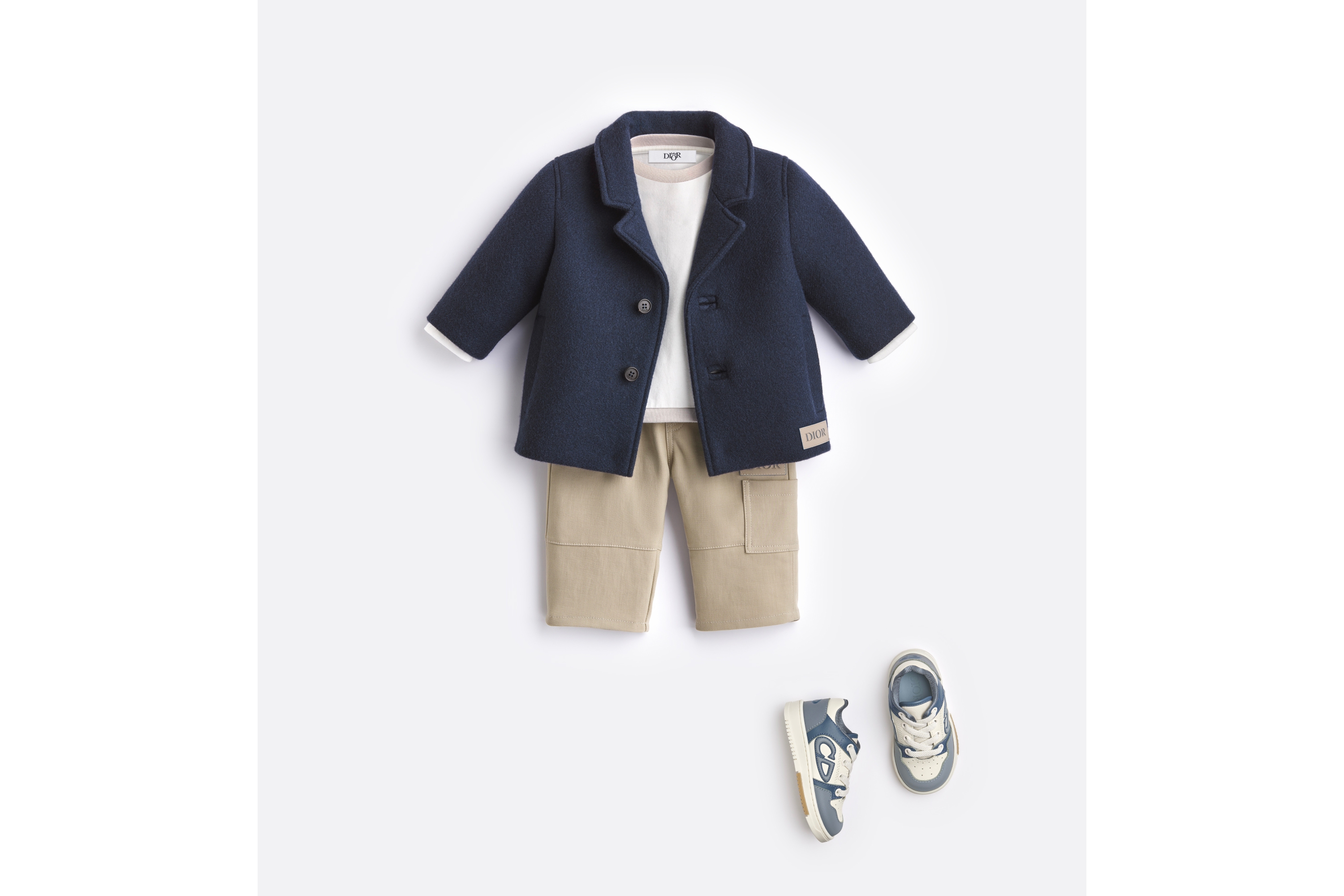 Look Baby Peacoat Navy Blue Alpaca E08