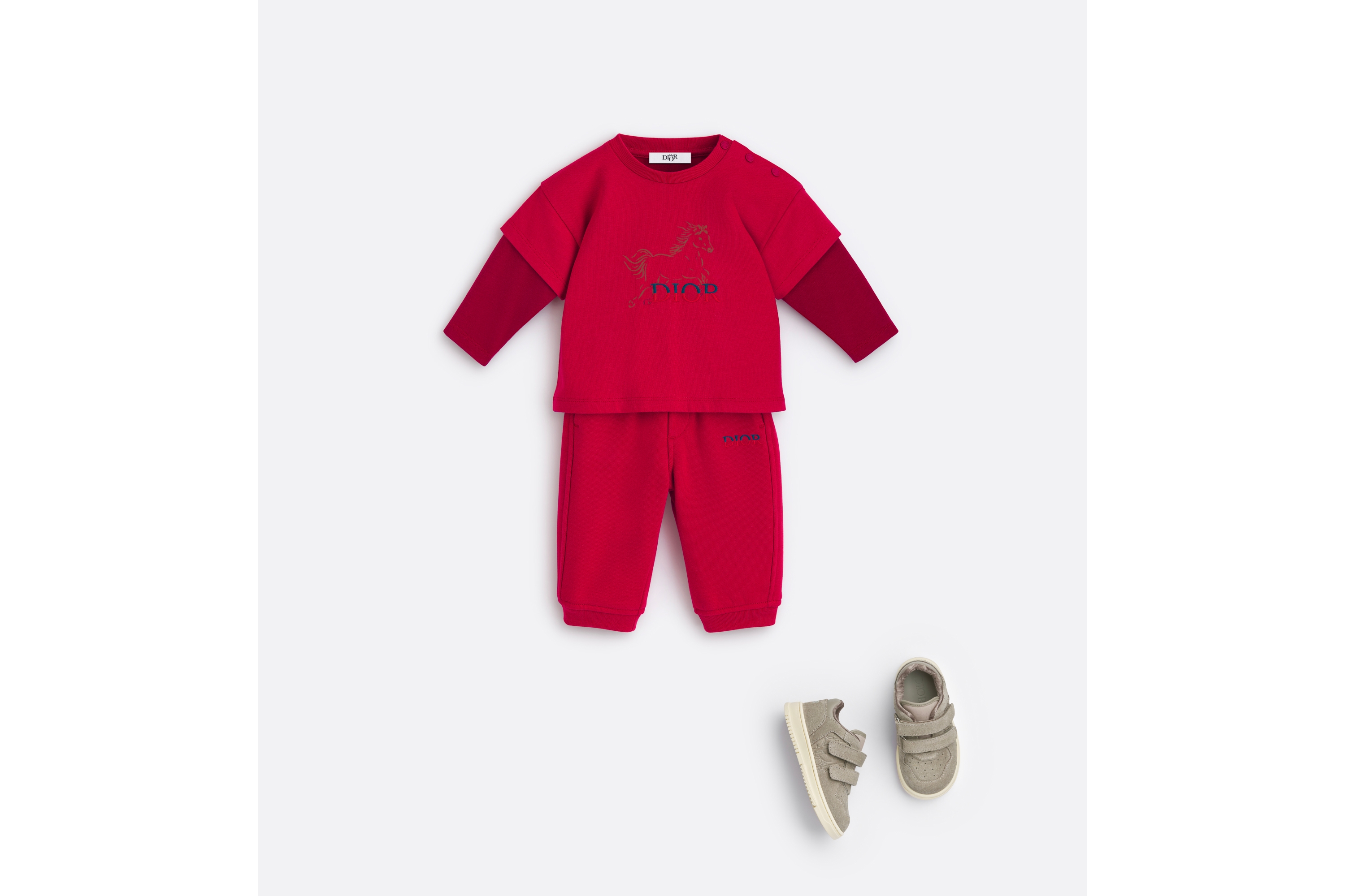 ベビー ロングスリーブ Tシャツ コットンジャージー E08