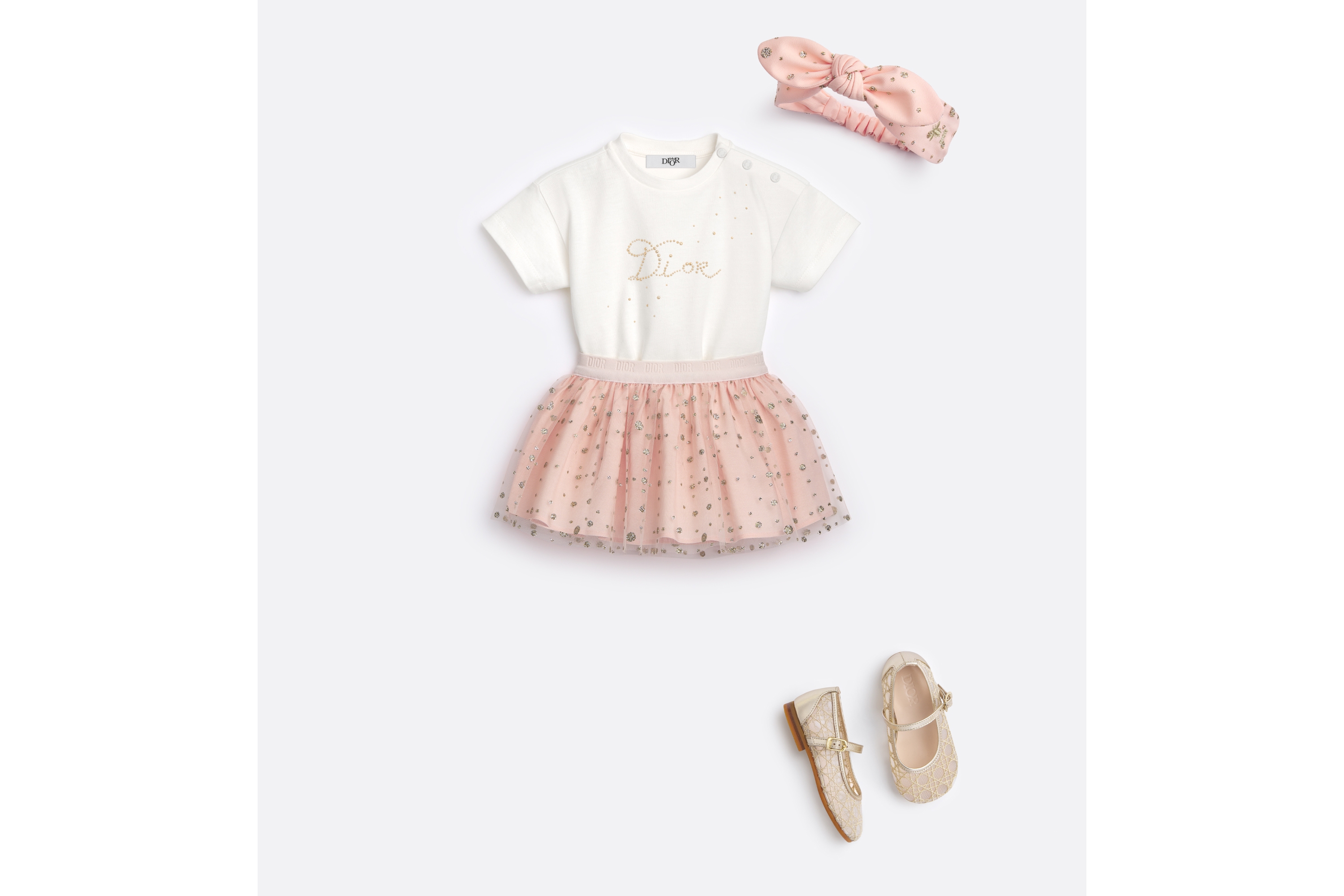 Look Baby T-Shirt Ivory Cotton Jersey E08