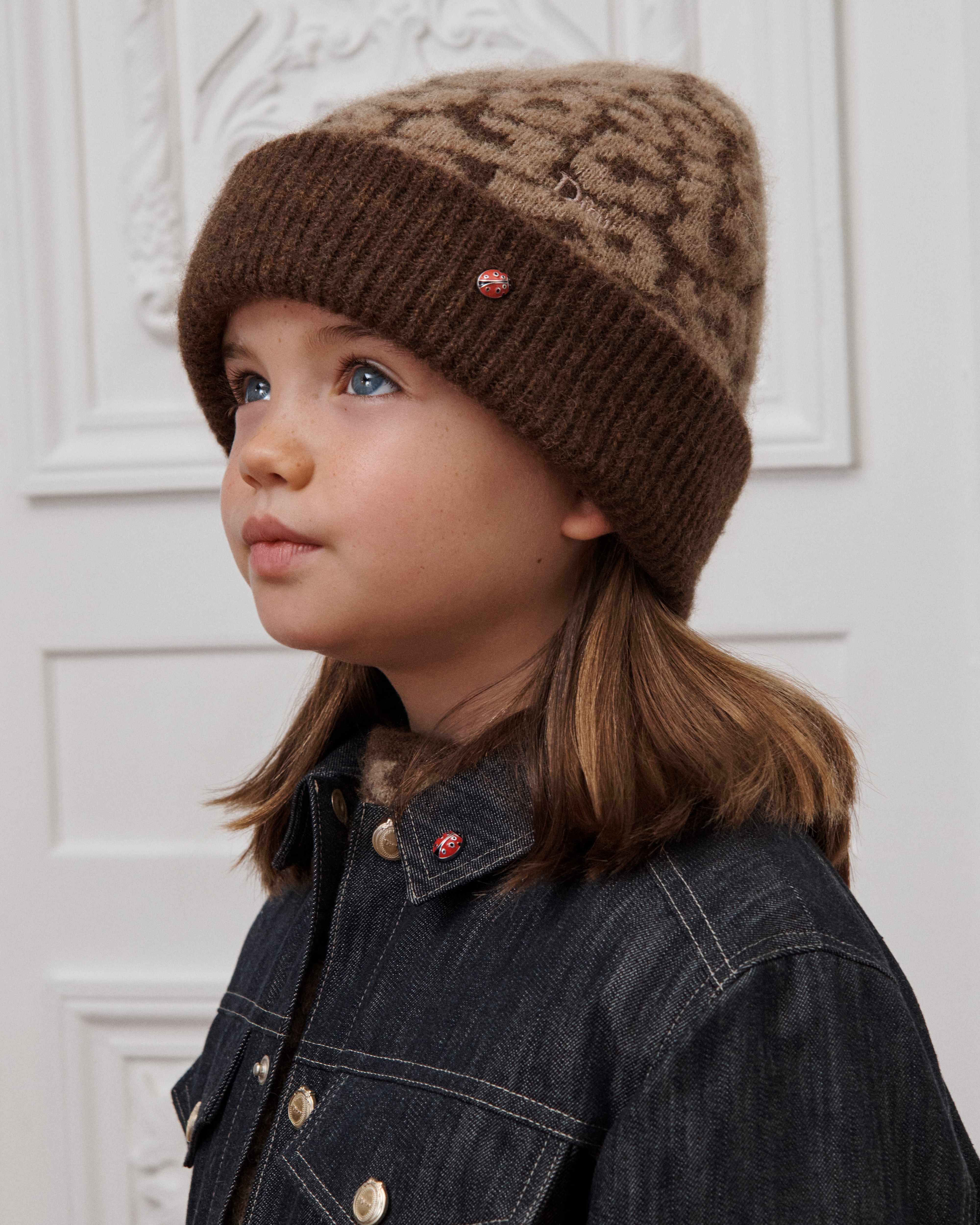 Kids' Beanie Mizza Alpaca-Wool-Blend Knit E26
