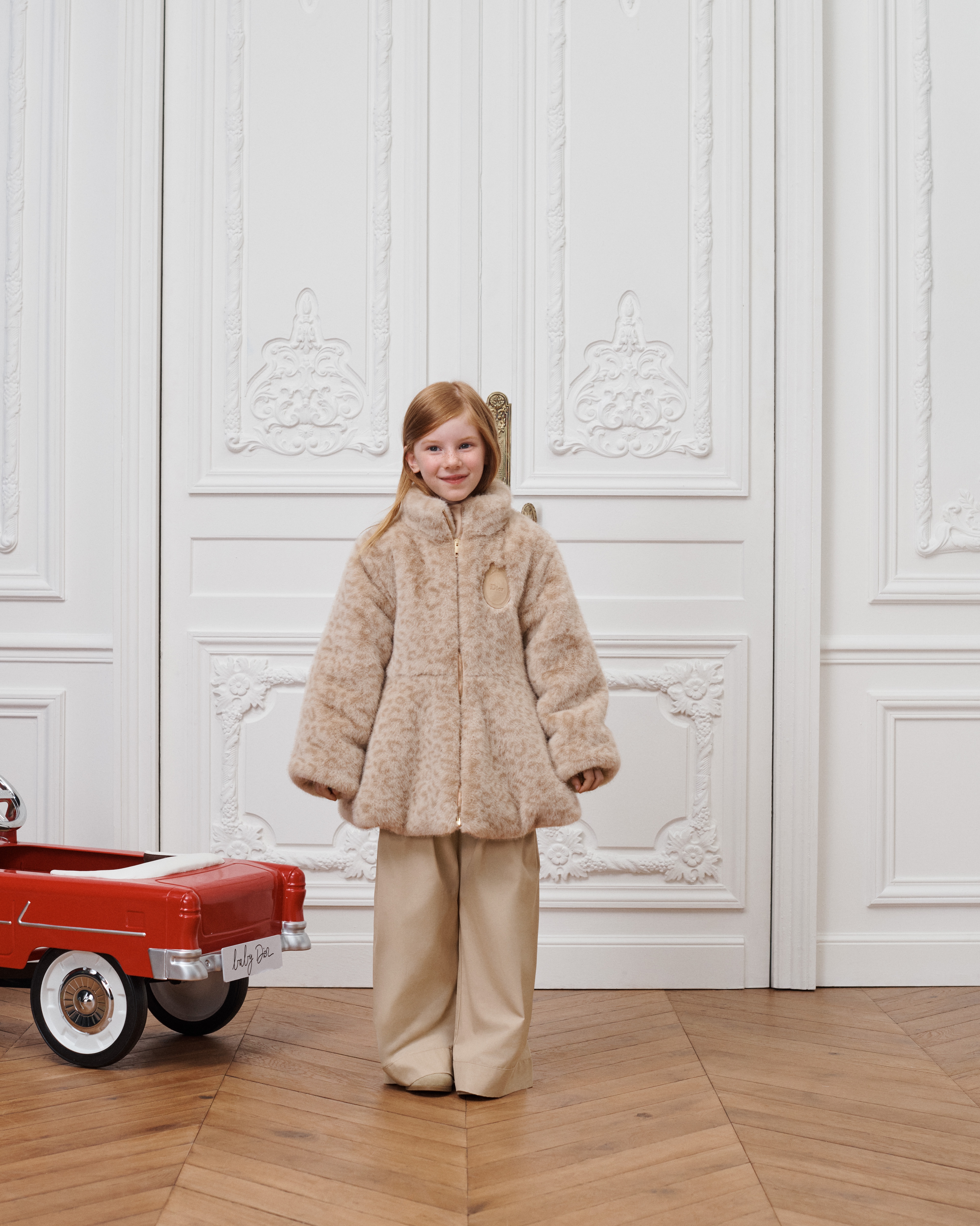 Kids' Coat Mizza Faux Fur E01