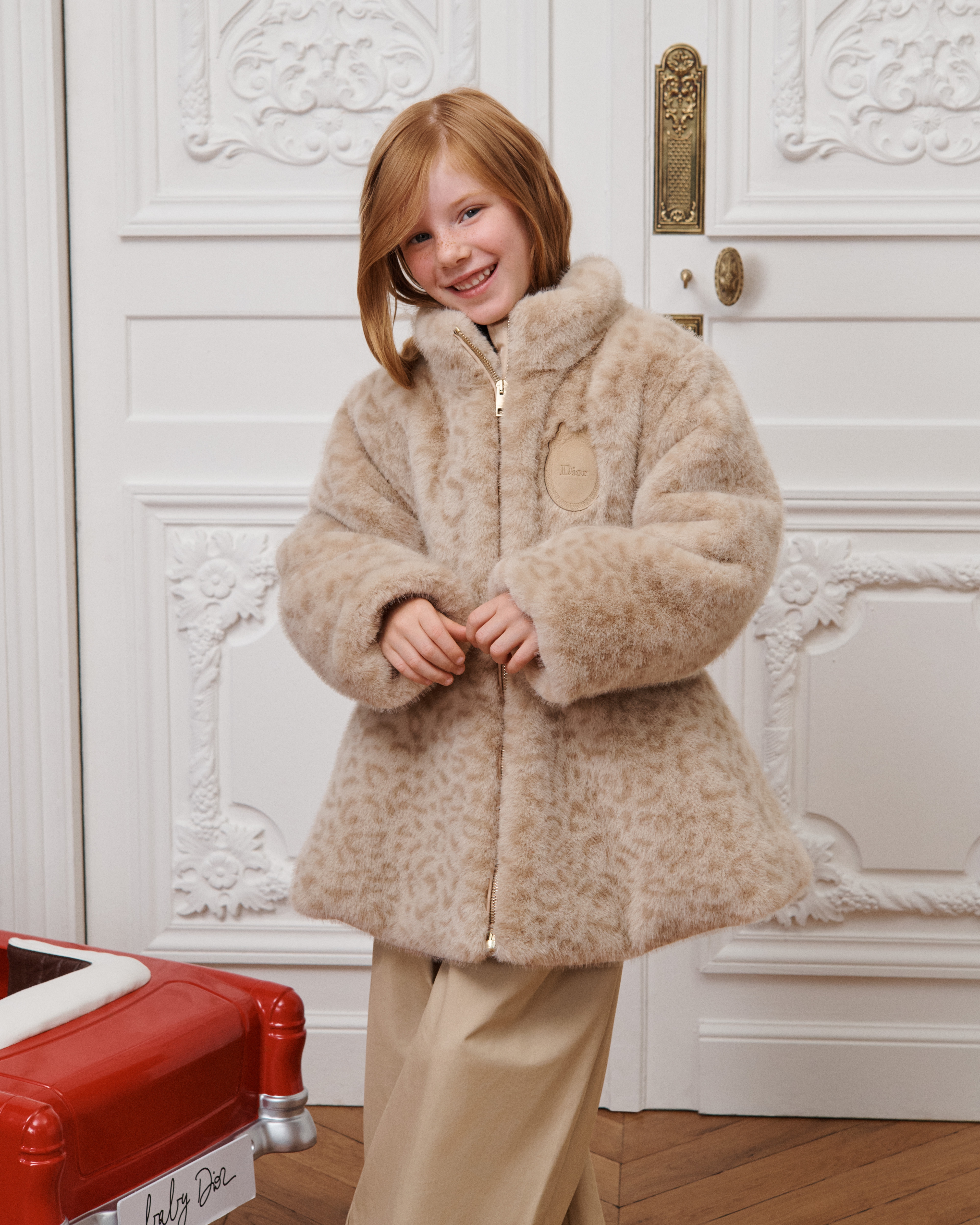 Kids' Coat Mizza Faux Fur E02