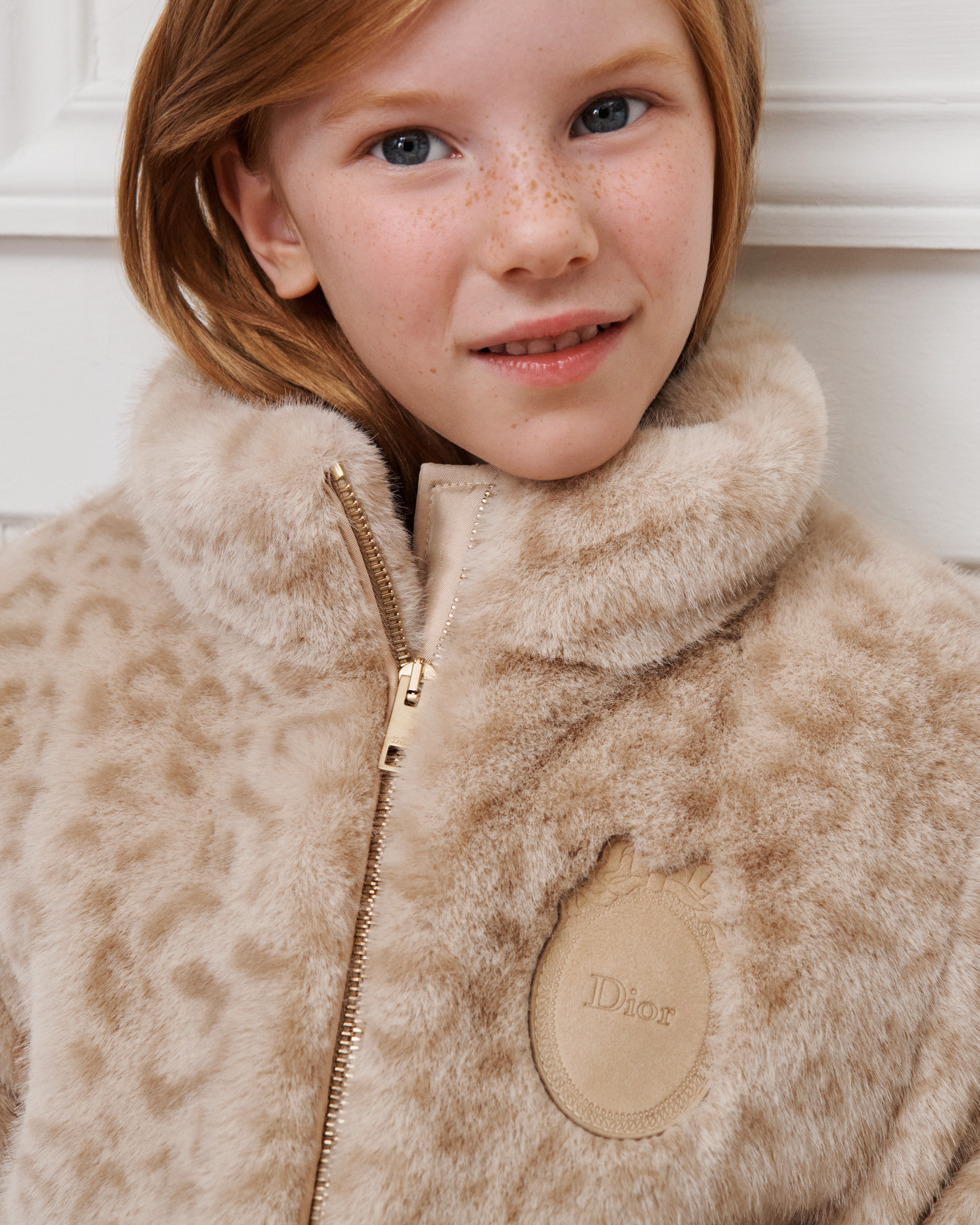 Kids' Coat Mizza Faux Fur E03