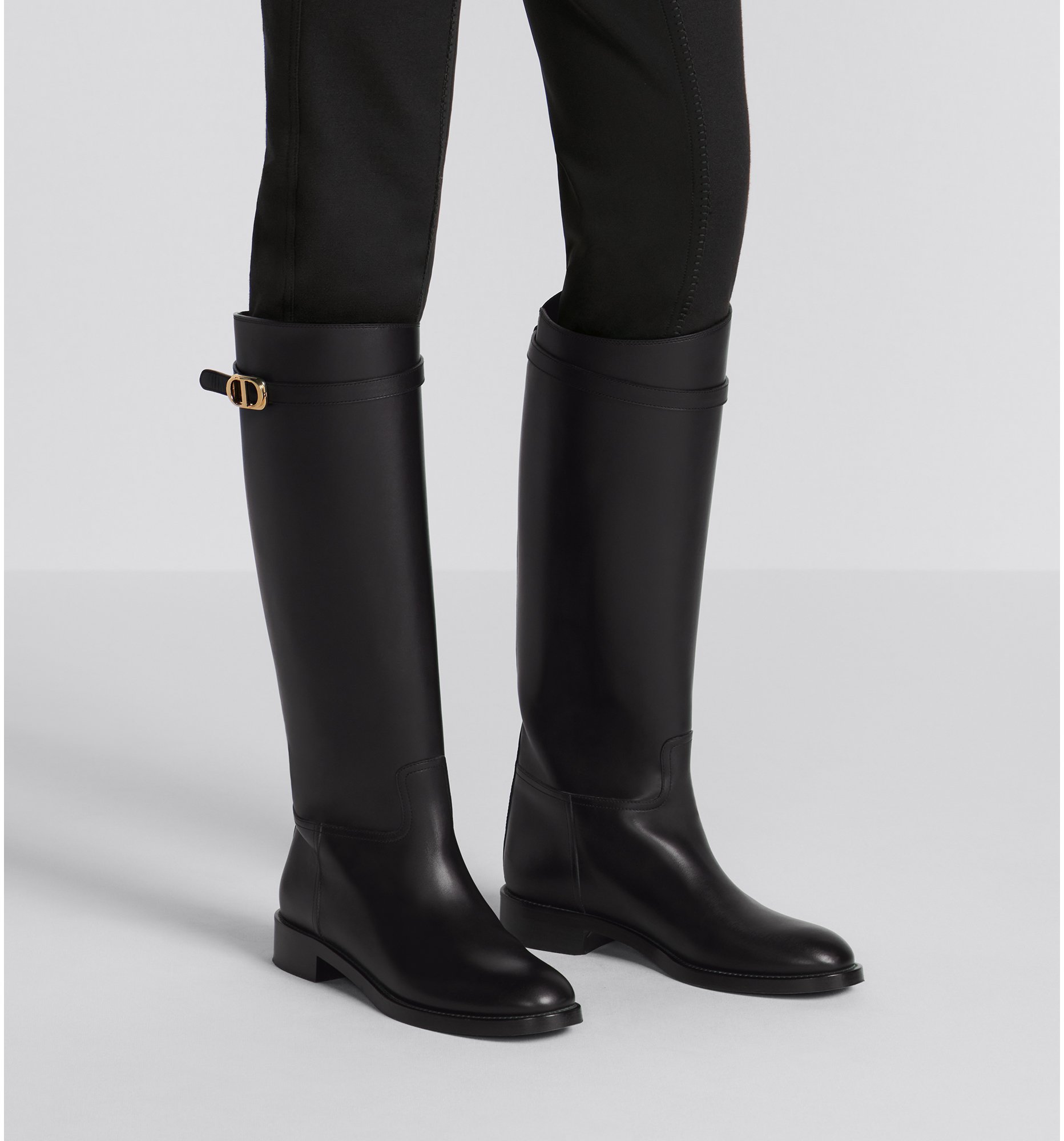 Dior knee high boots deals