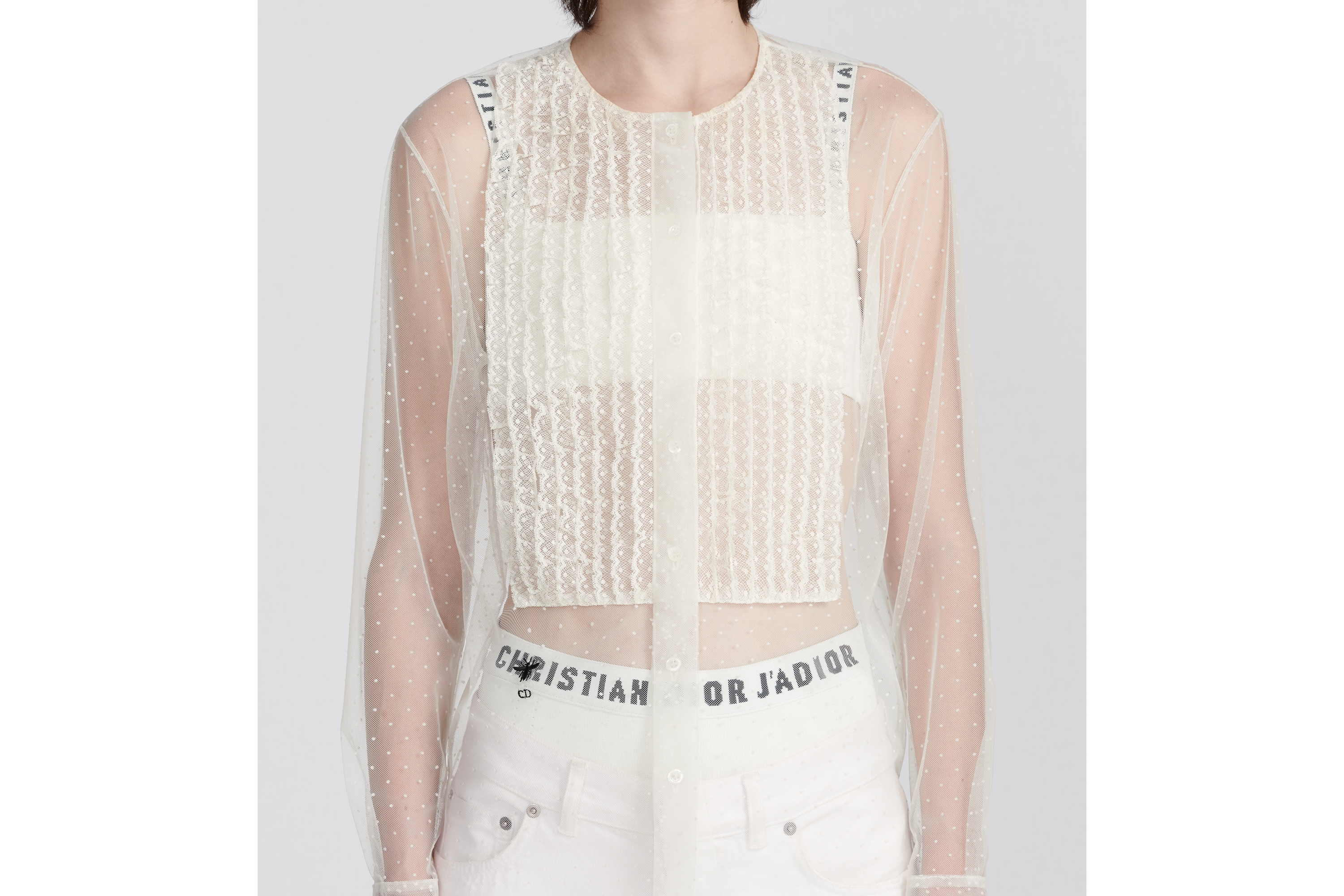 Look Briefs White Stretch Viscose E13