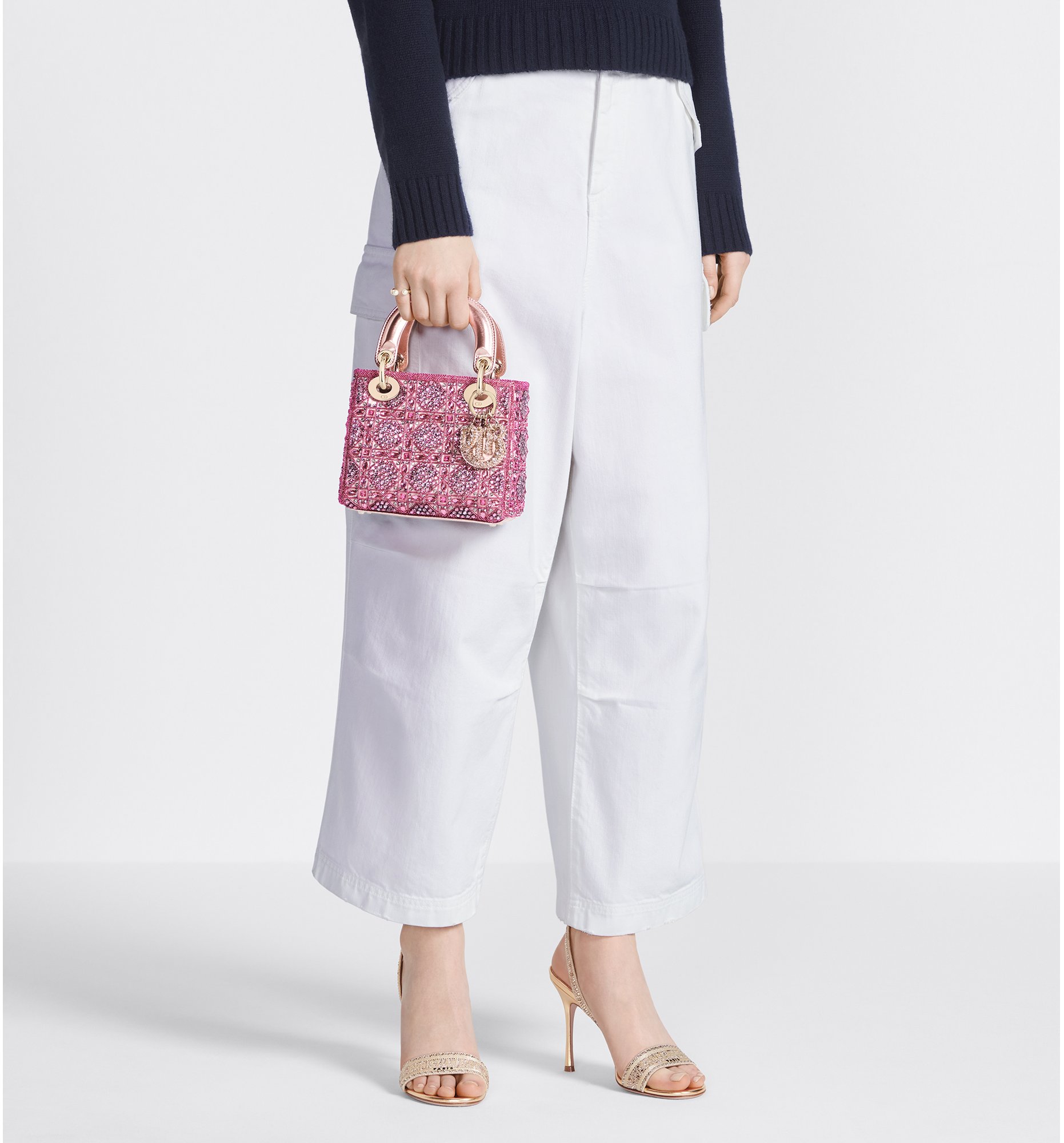 aria_look Mini Lady Dior Bag Detailed view
