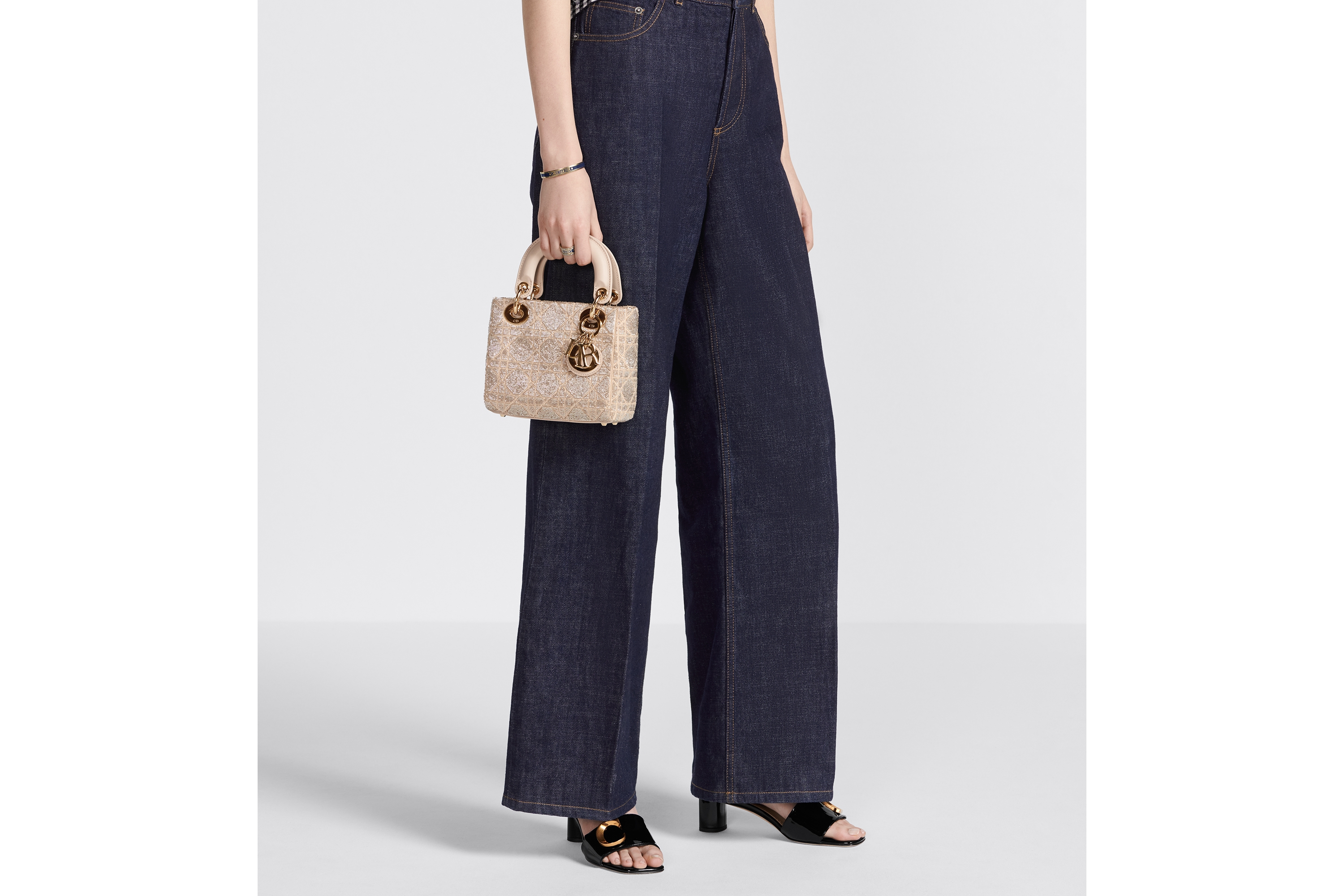 look_image_alt_prefix Lady Dior バッグ ミニ カナージュ エンブロイダリー コットン E11