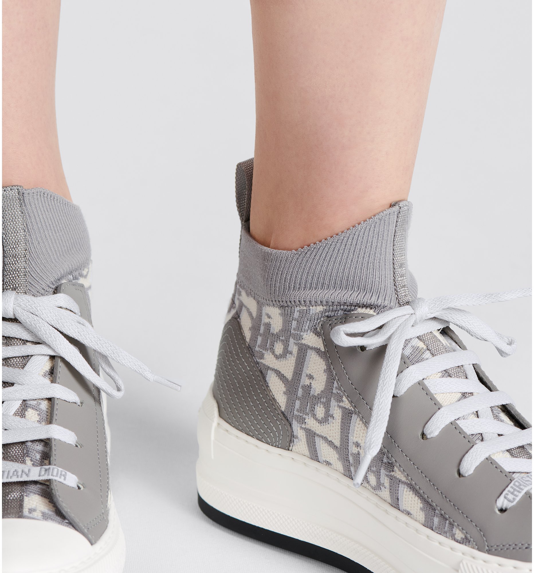 DIOR | Walk'n'Dior プラットフォームスニーカー ディオール オブリーク テクニカル メッシュ & カーフスキン