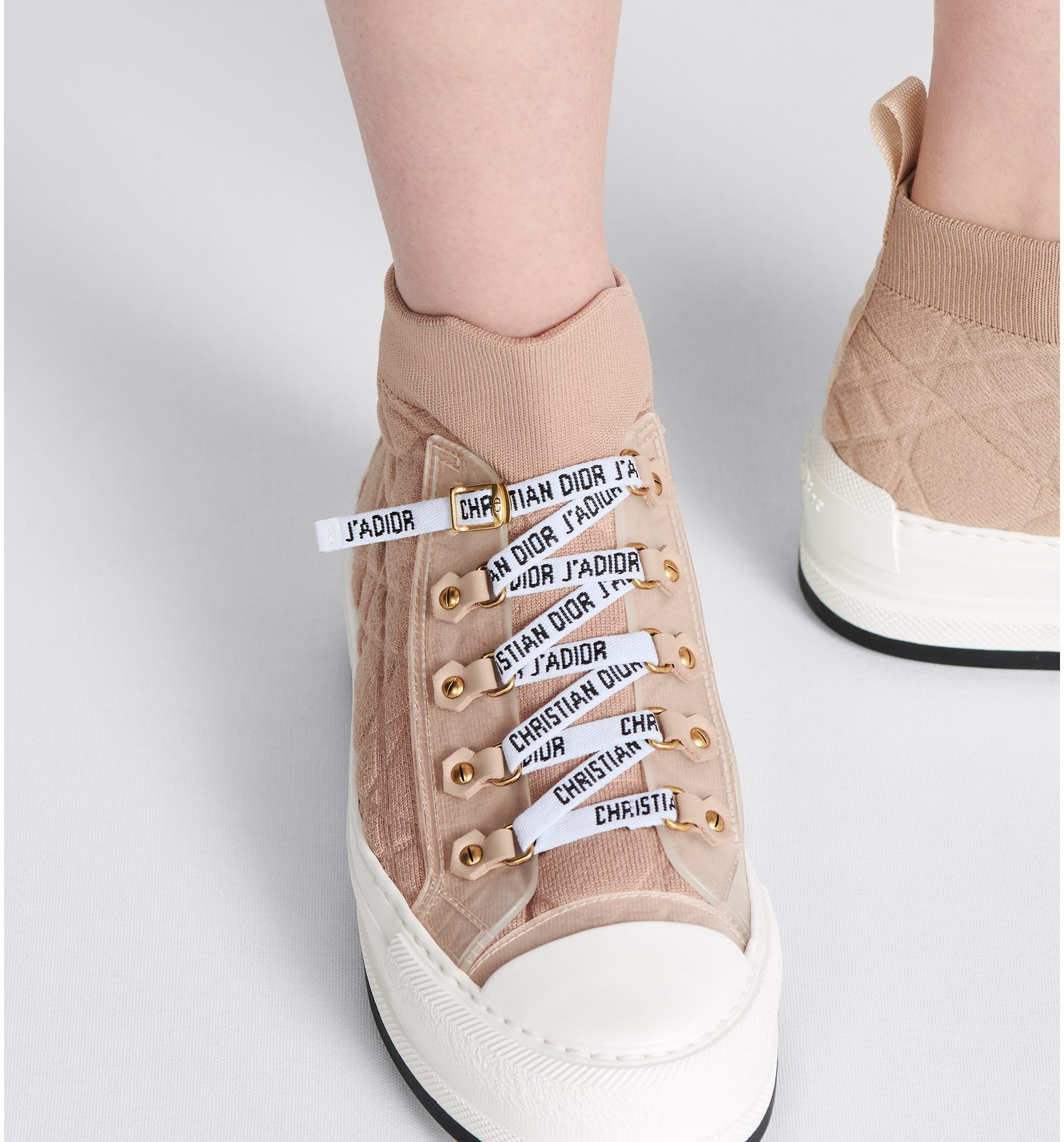 Dior sneakers nude cheap