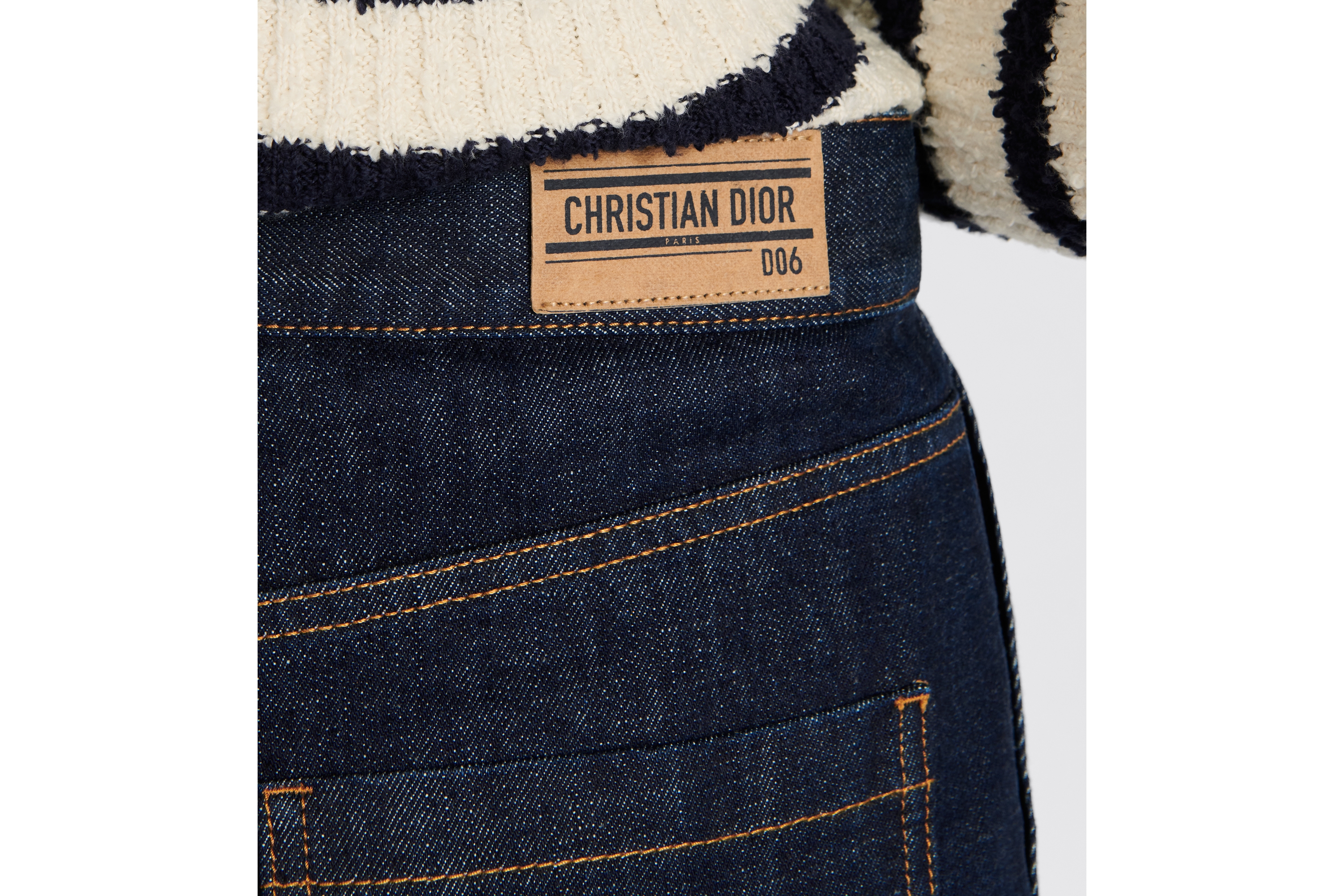 Dior 8 レギュラー フィット ジーンズ D06 コットンデニム E17