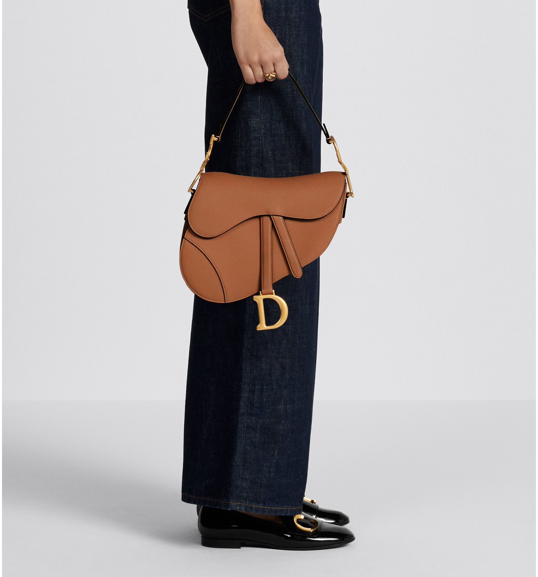 Dior saddle bag thick strap hotsell