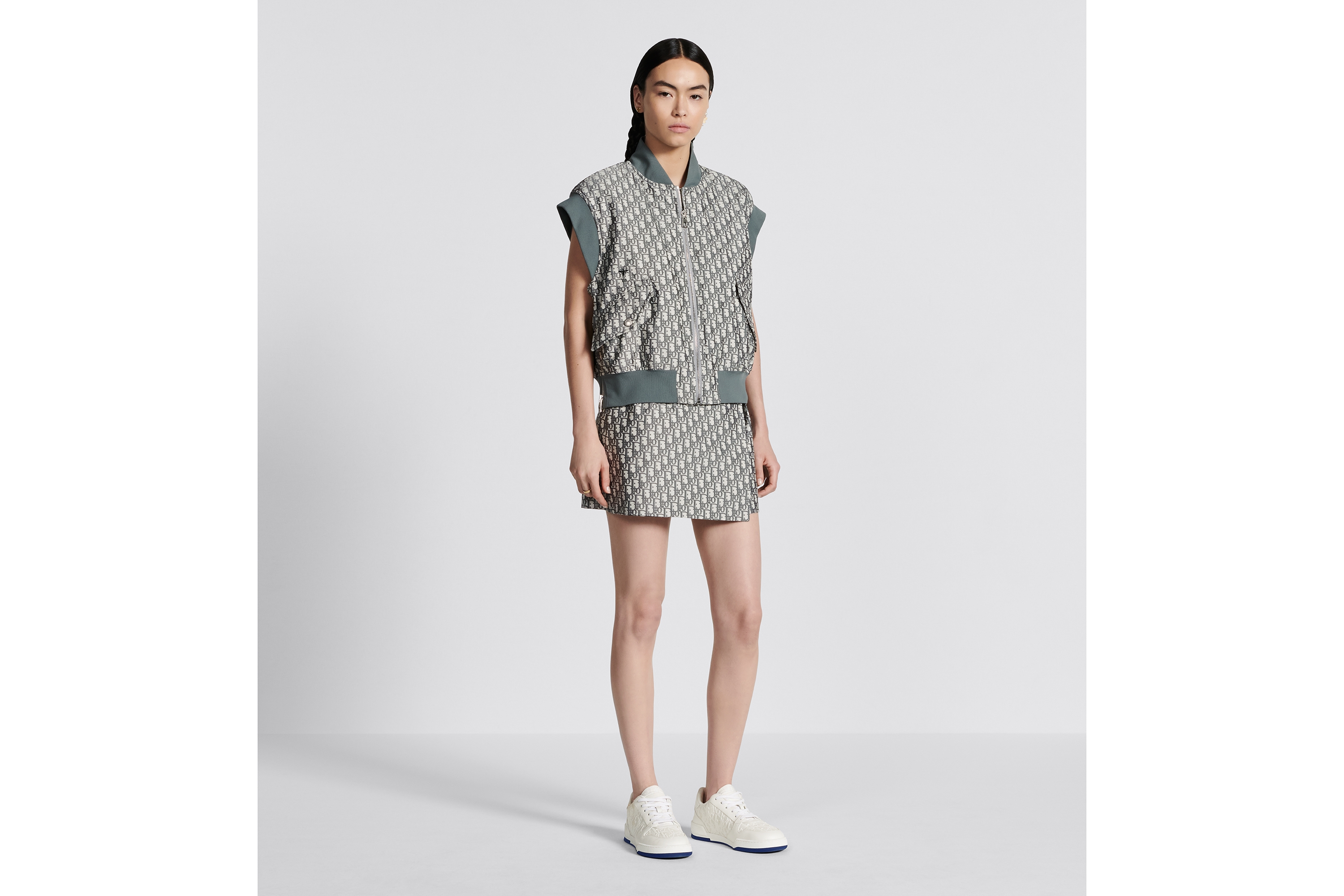 タグ付 Dior × CACTUS JACK 2way総柄 オブリーク コート DIOR×Cactus Jack オフィサージャケット283C251A4739