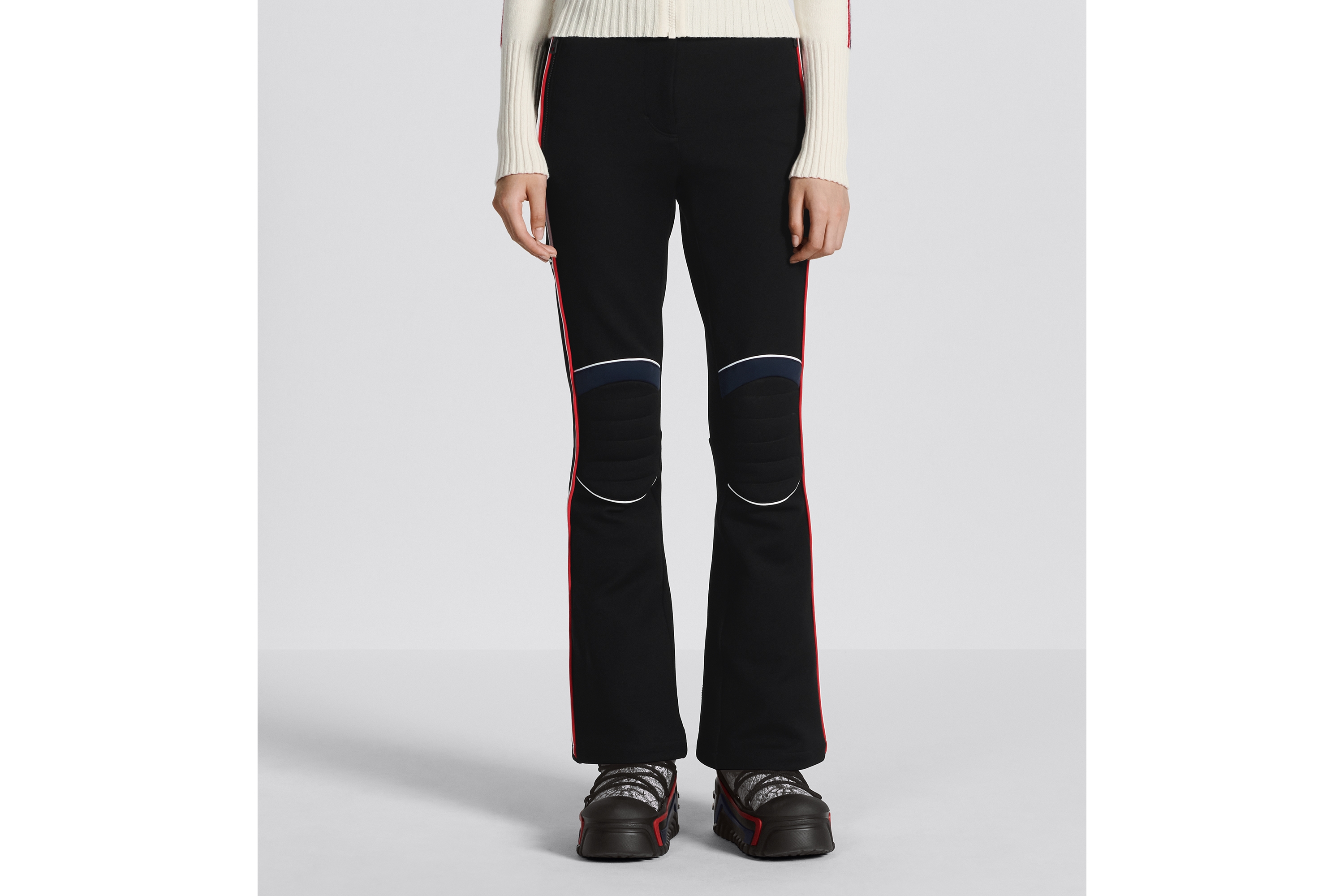 look_image_alt_prefix Wijduitlopende skibroek uit de DiorAlps-lijn Zwarte technische stof E14