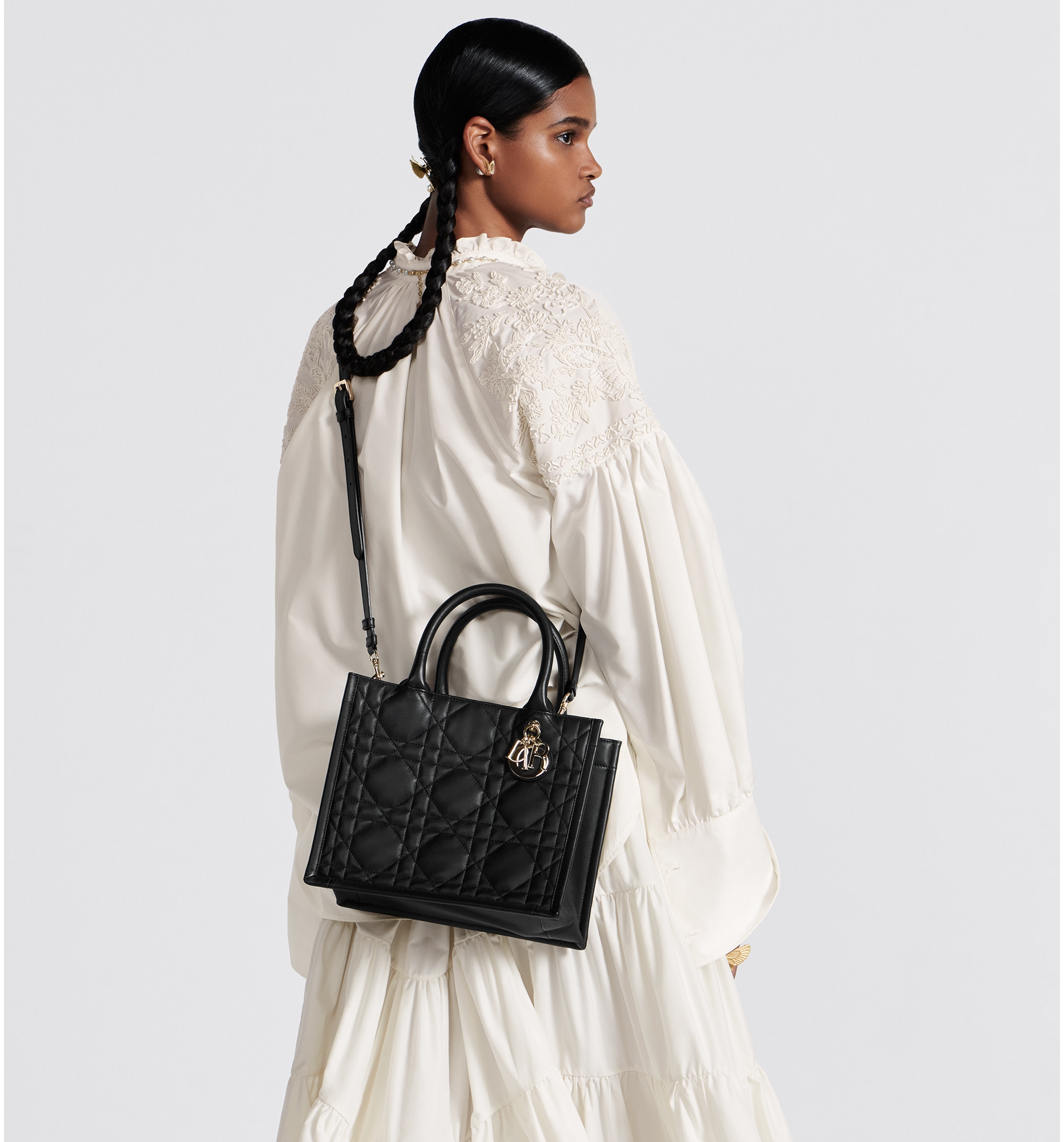 Dior book tote bag small top