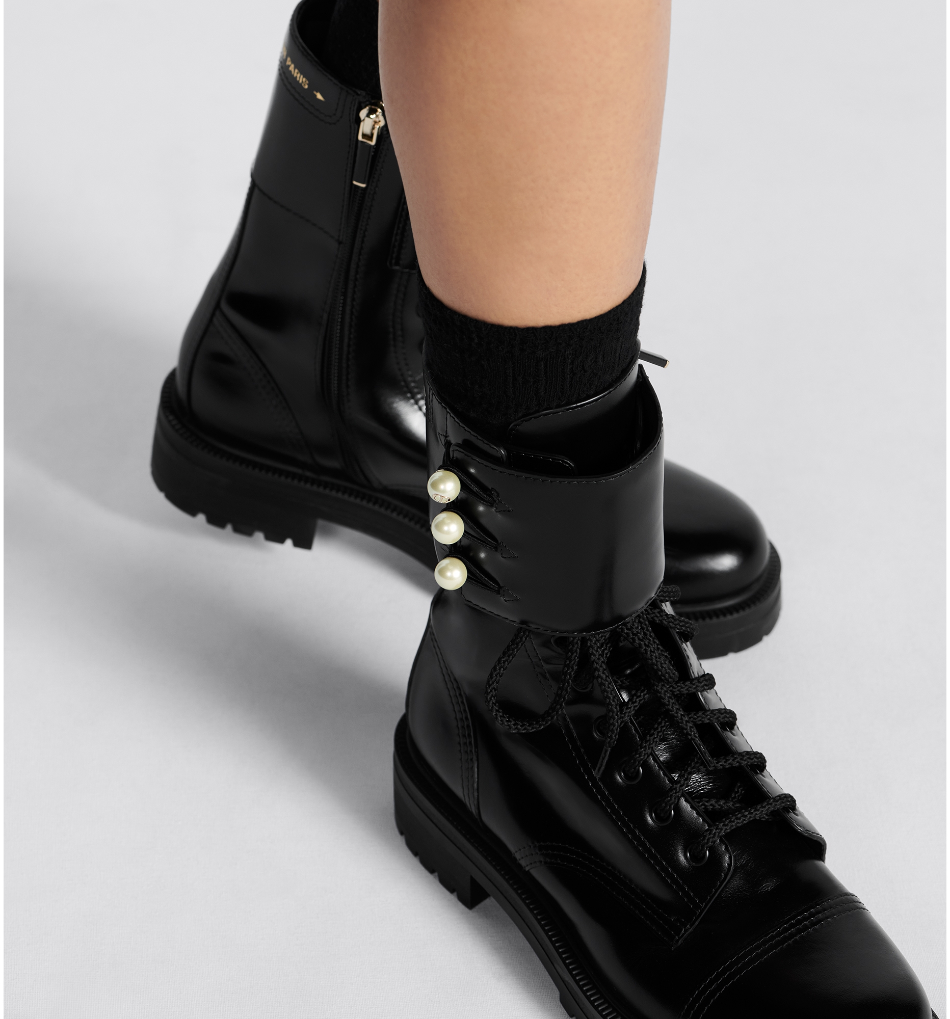 Dior white boots deals