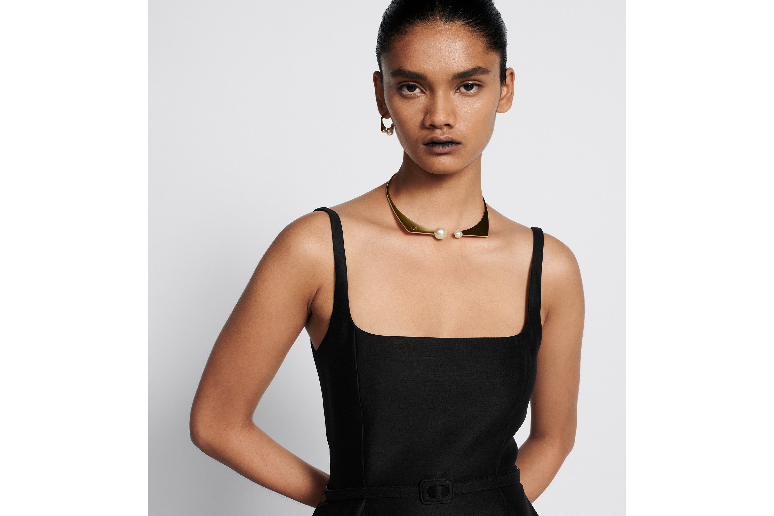Flared Mid-Length Dress