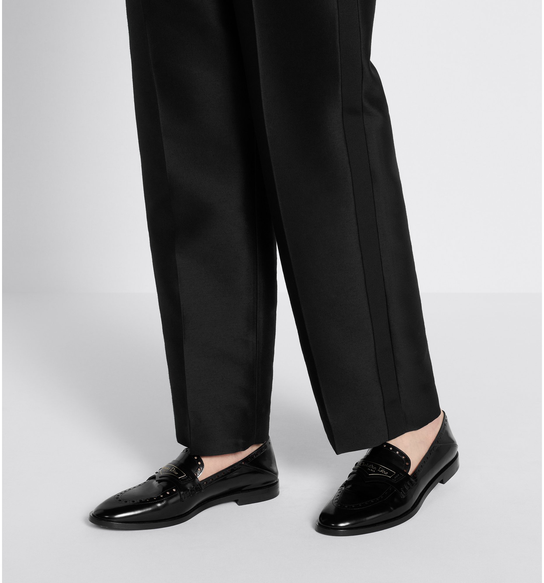 Dior Boy Loafer Black Calfskin | DIOR