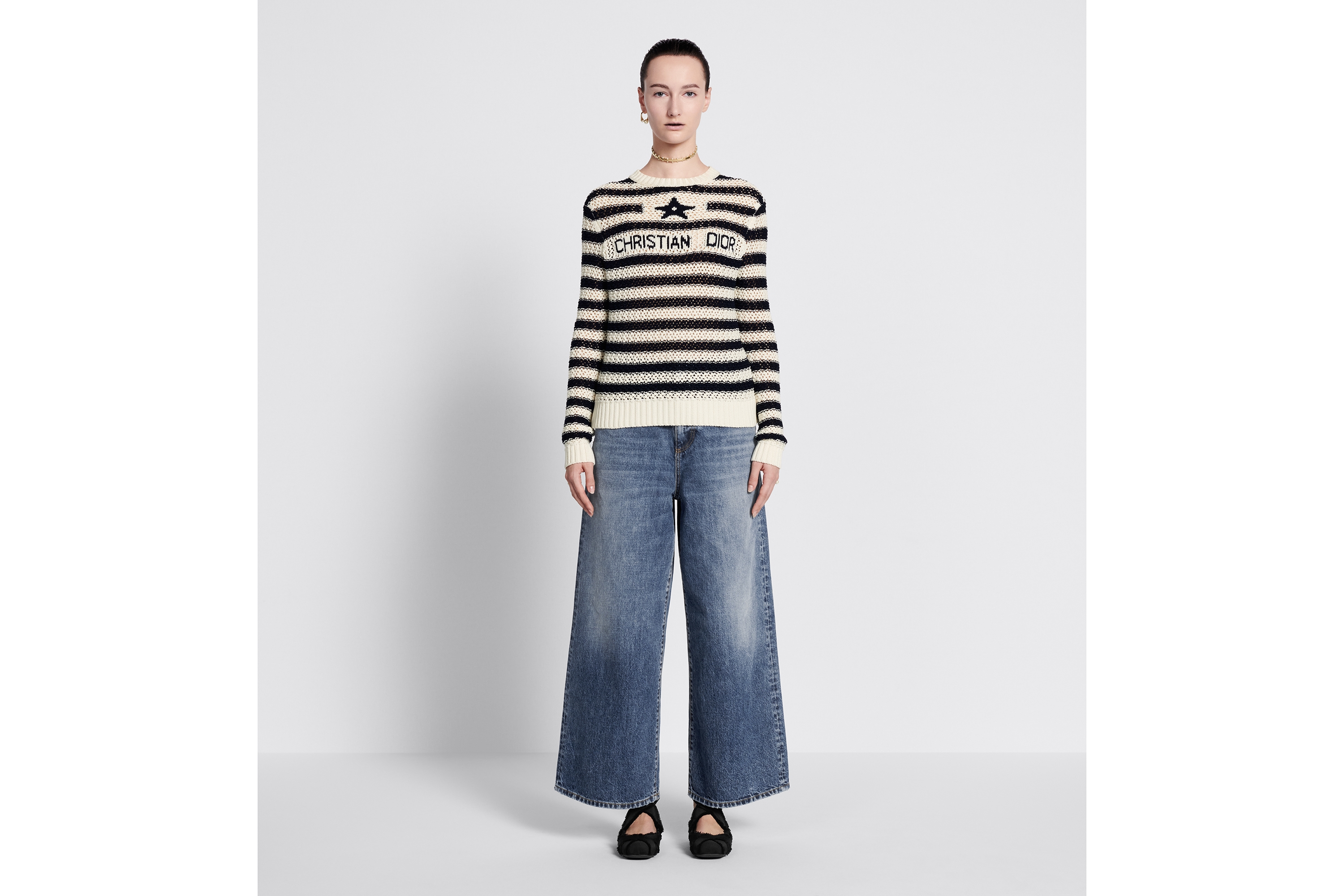 Dior 8 Flared Cropped Jeans
