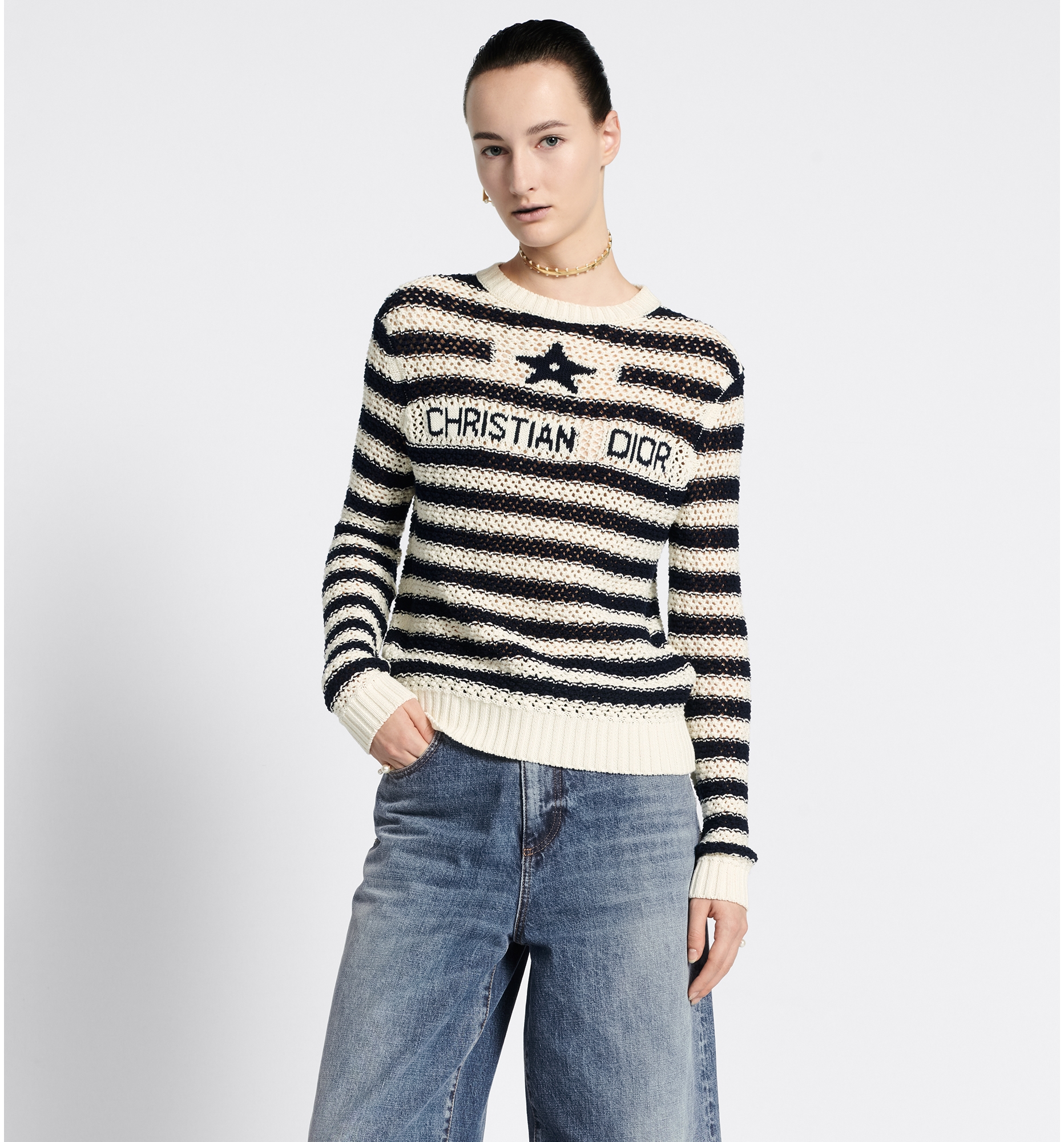 DIOR | 【日本限定】Dior Marinière セーター コットンニット