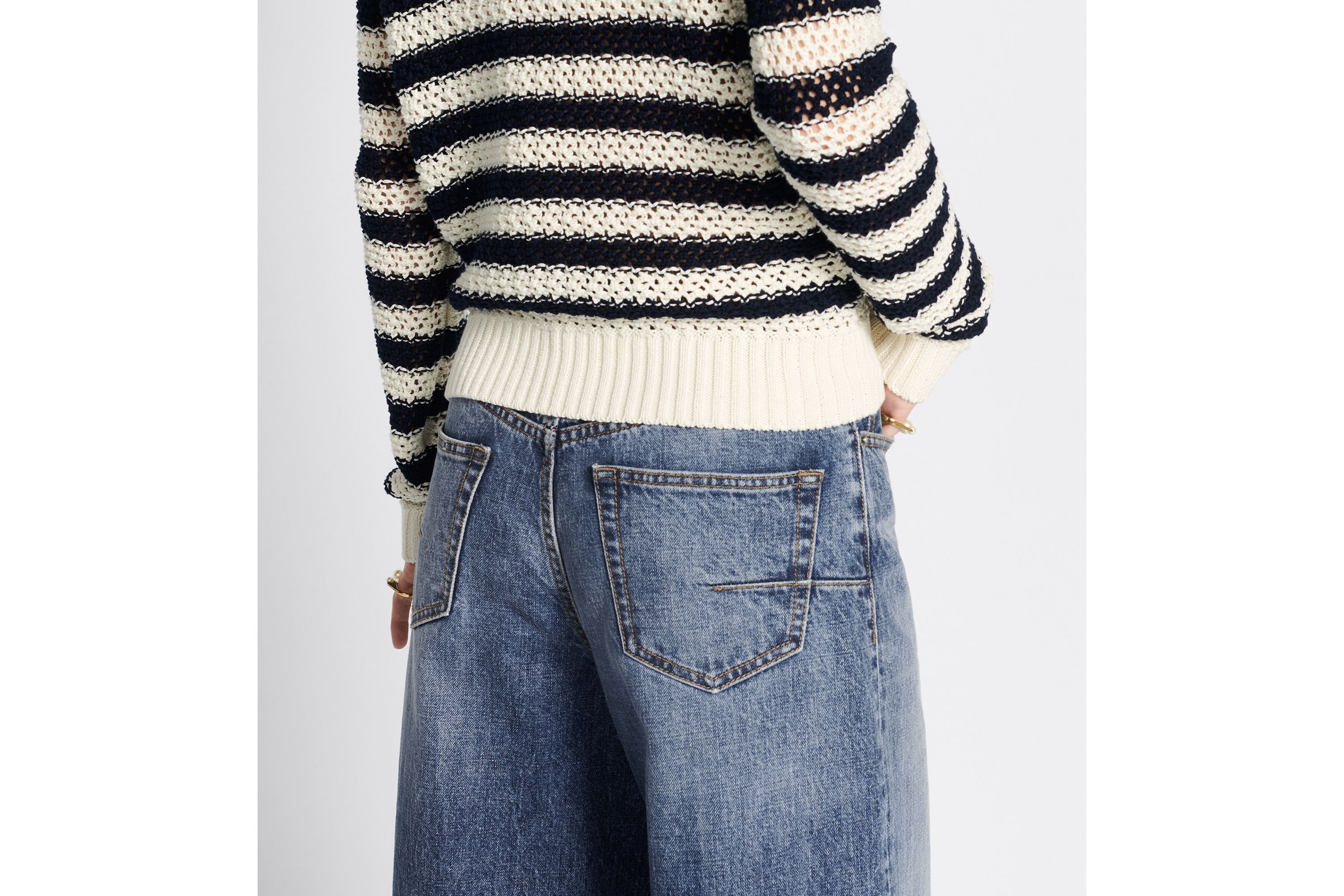 Dior 8 Flared Cropped Jeans