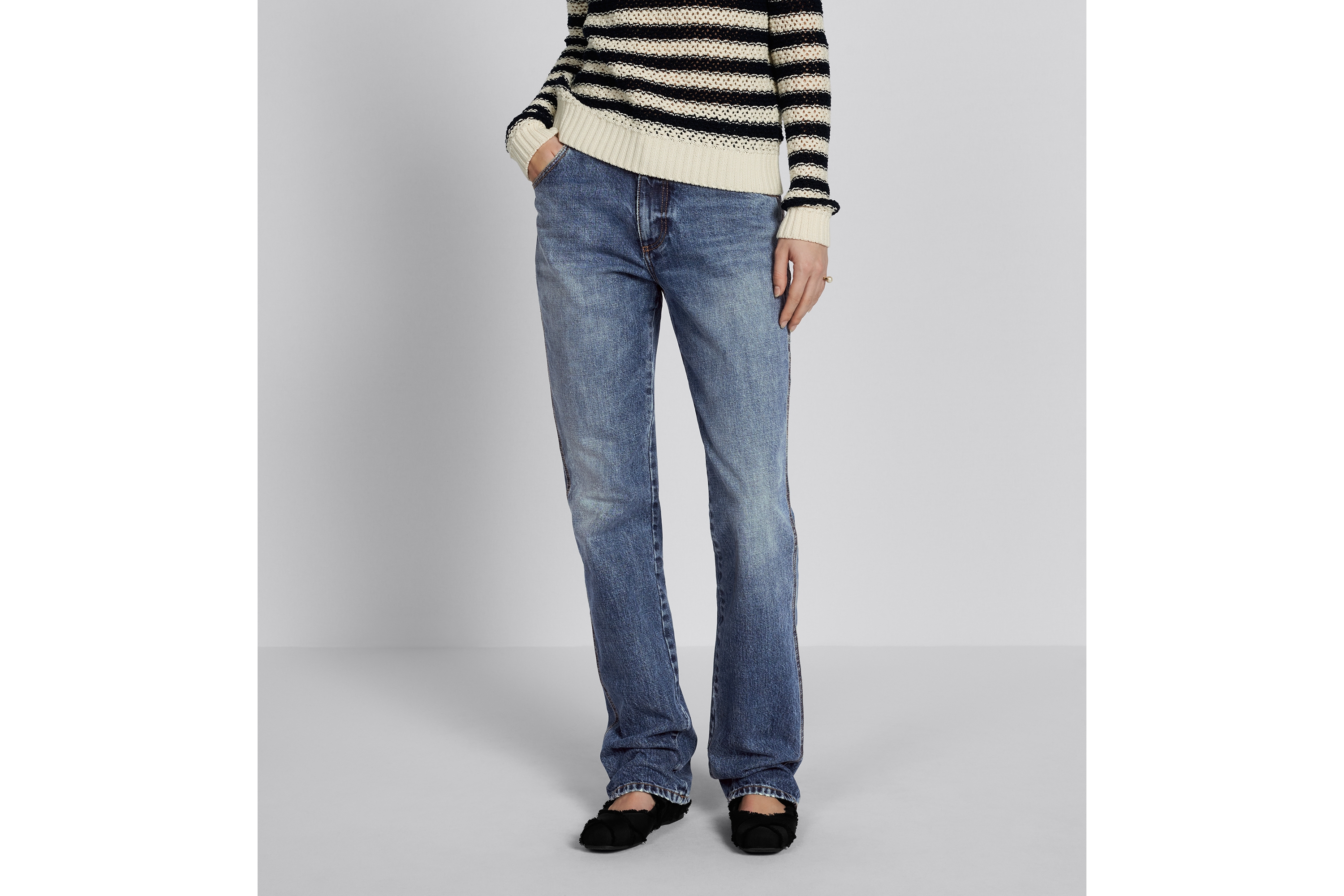 Dior 8 ストレートジーンズ D09 コットンデニム E14