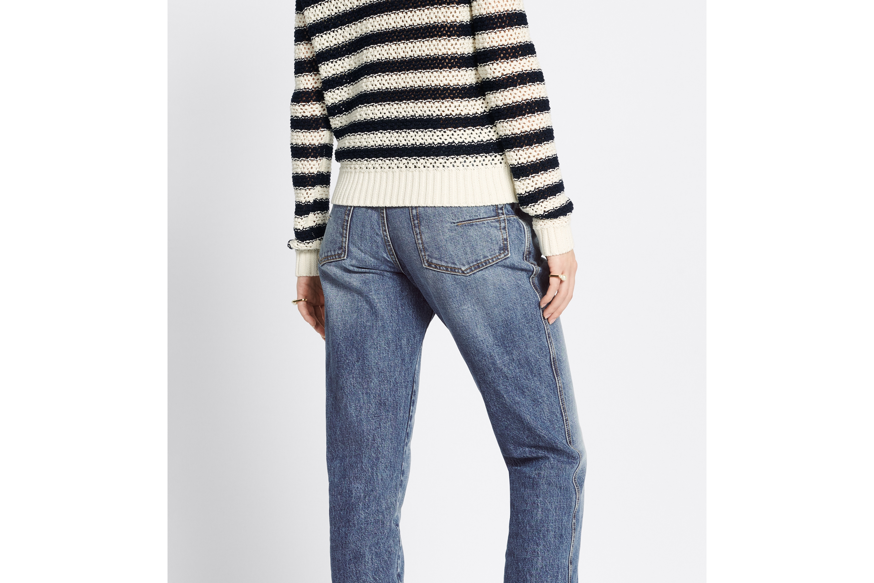 Dior 8 ストレートジーンズ D09 コットンデニム E17