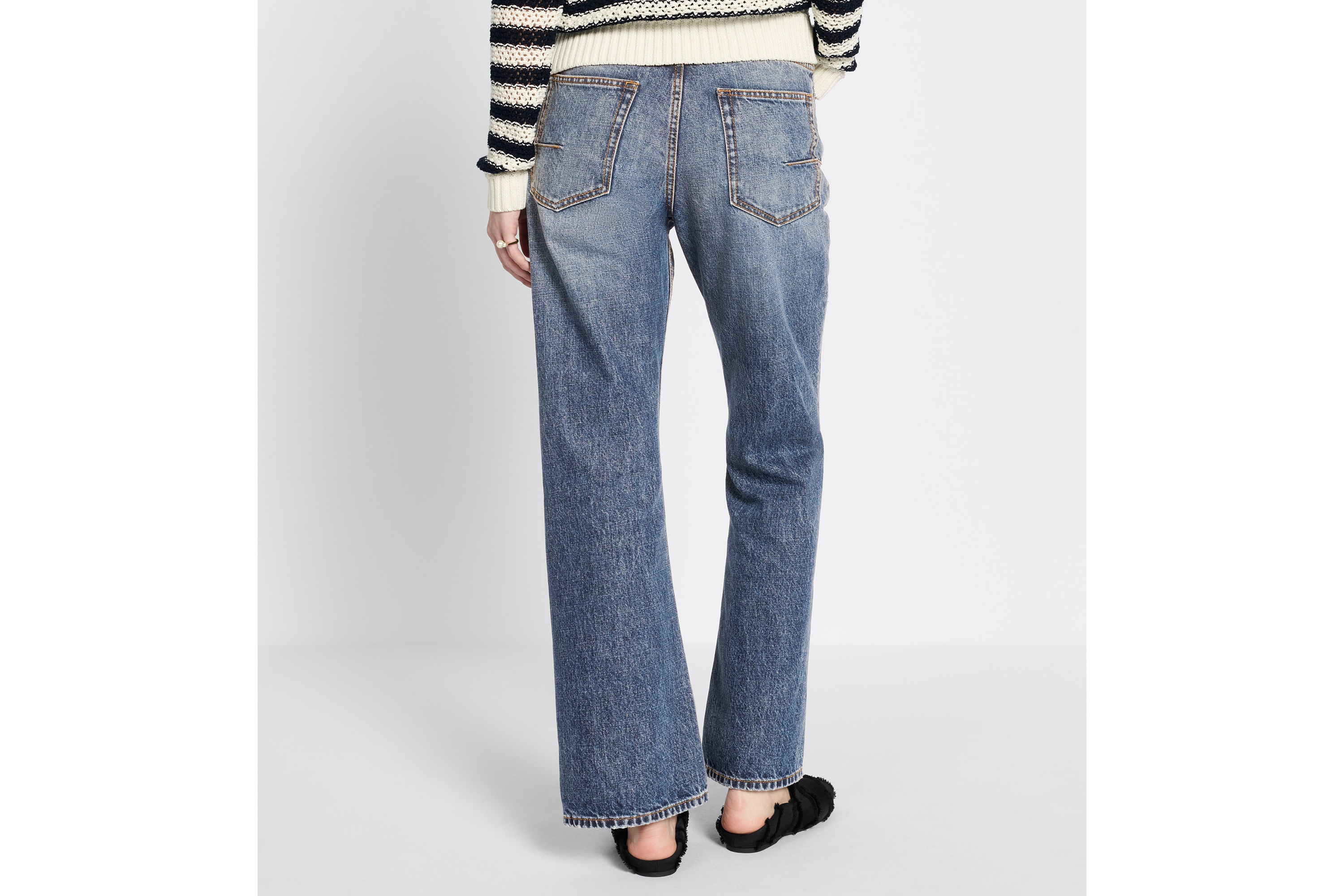 Dior 8 フレアジーンズ D08 コットンデニム E16