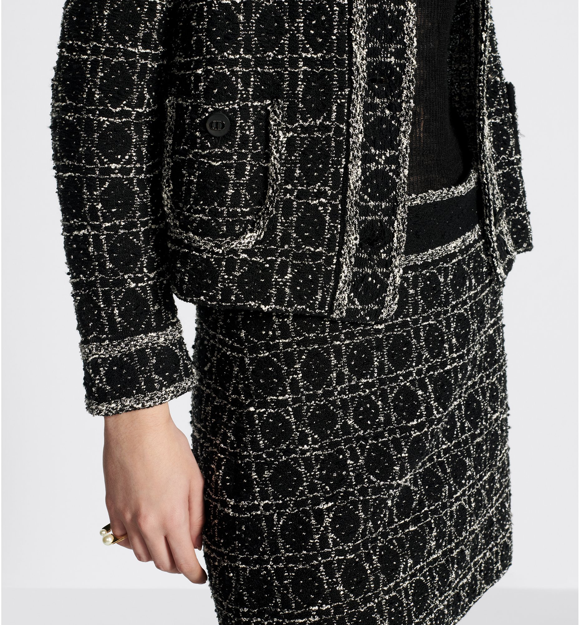 aria_look Macrocannage Jacket Detailed view