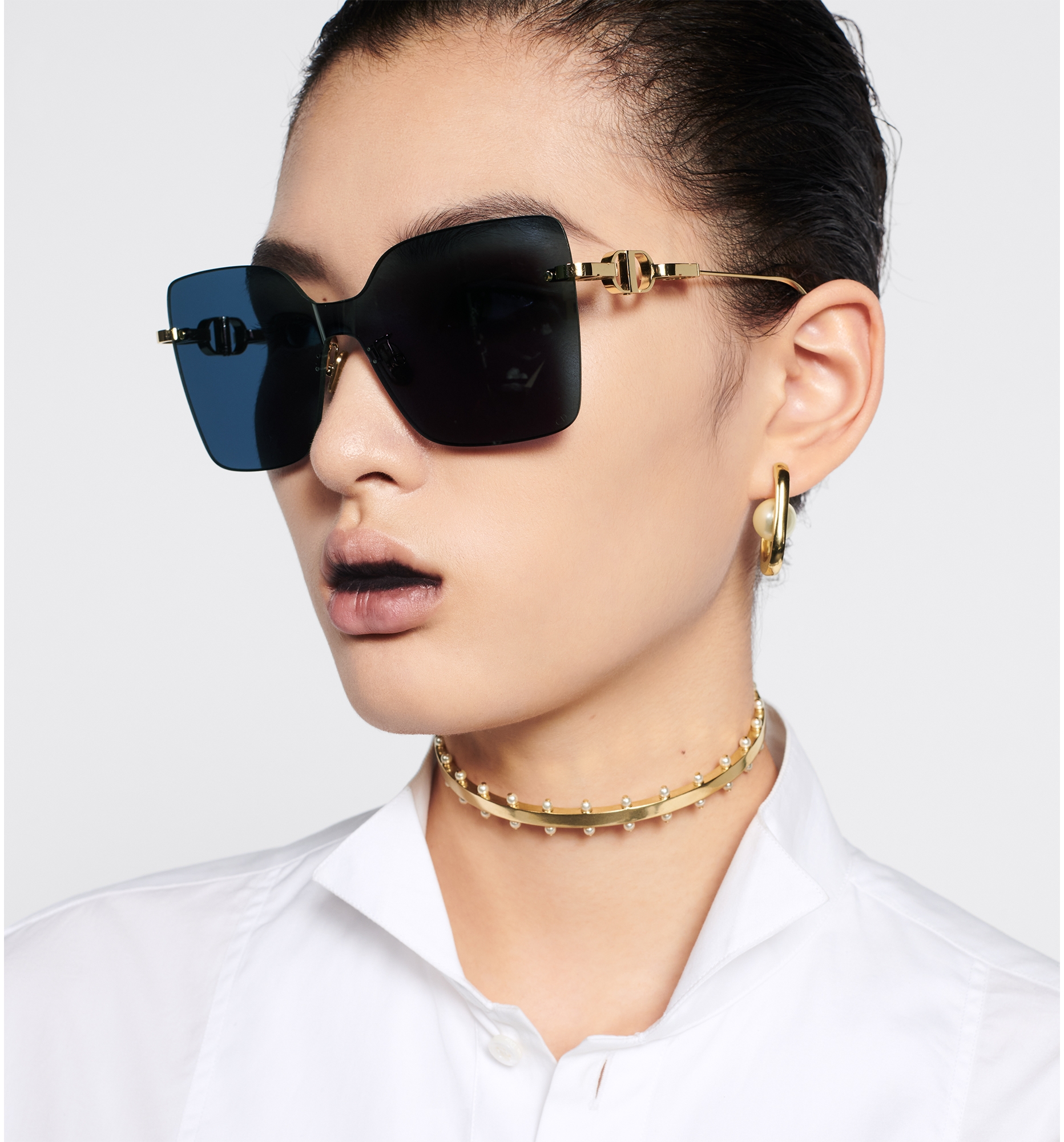 Dior sunglasses chain cheap