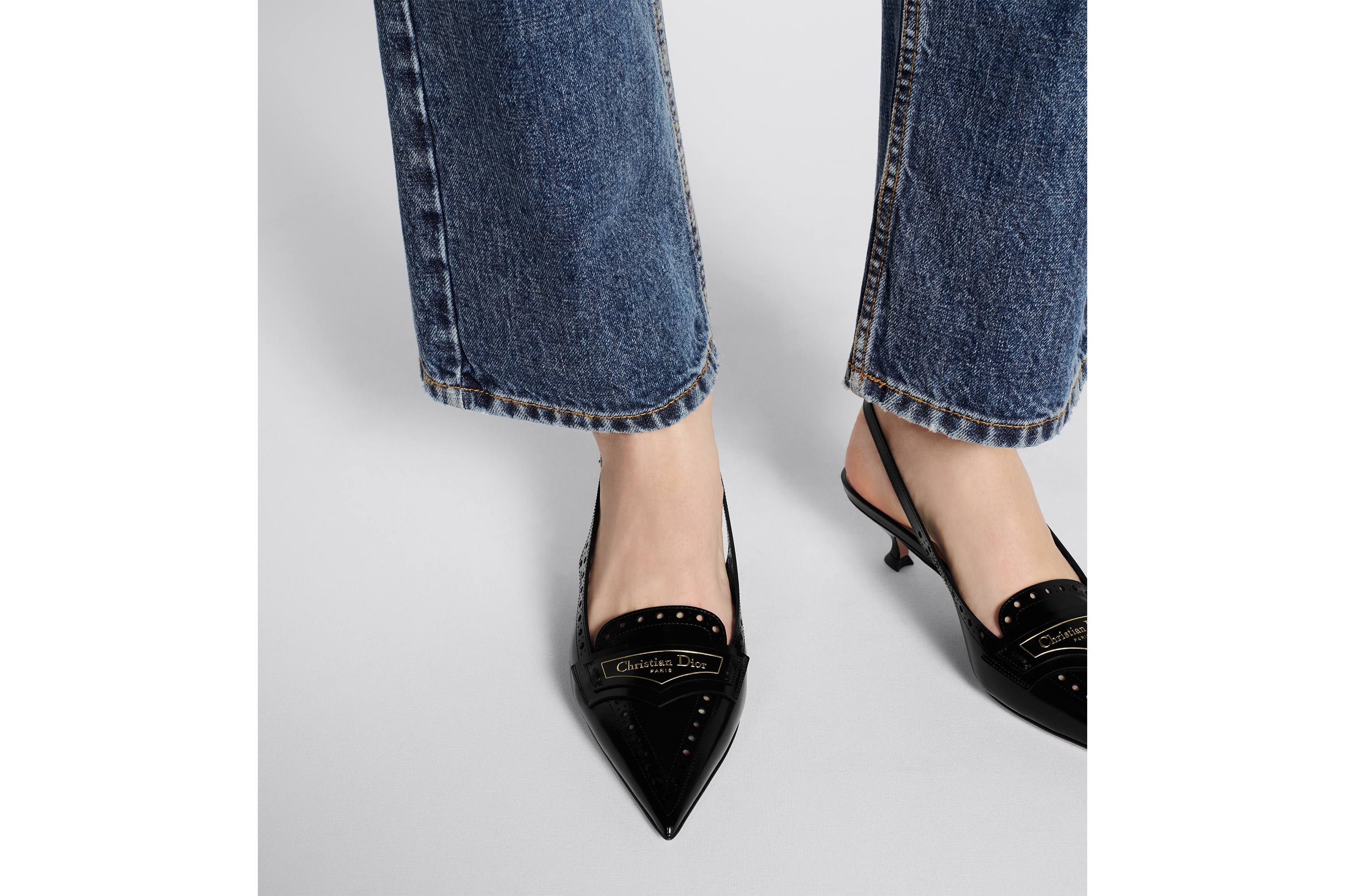 Dior Boy Slingback Pump