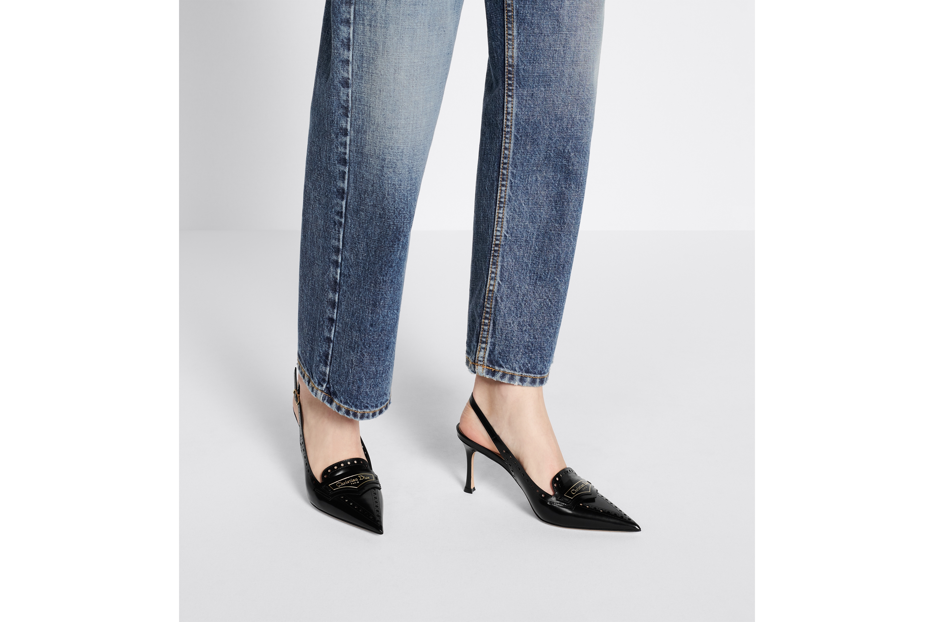 Dior Boy Slingback Pump