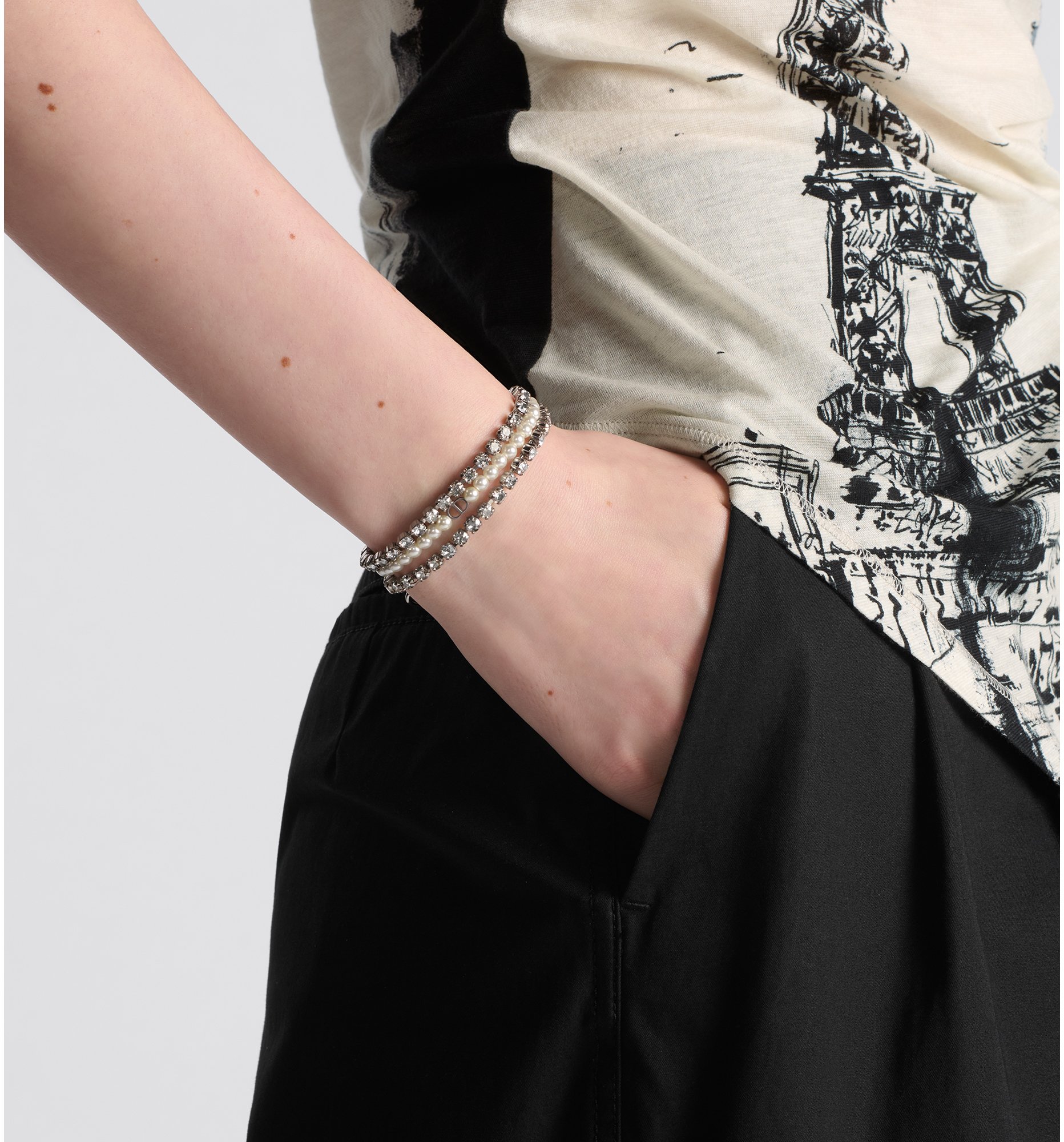 美品 Dior×Sakai ブレスレット 美品 Dior×Sakai ブレスレット（ディオール渋谷で買取。サドル