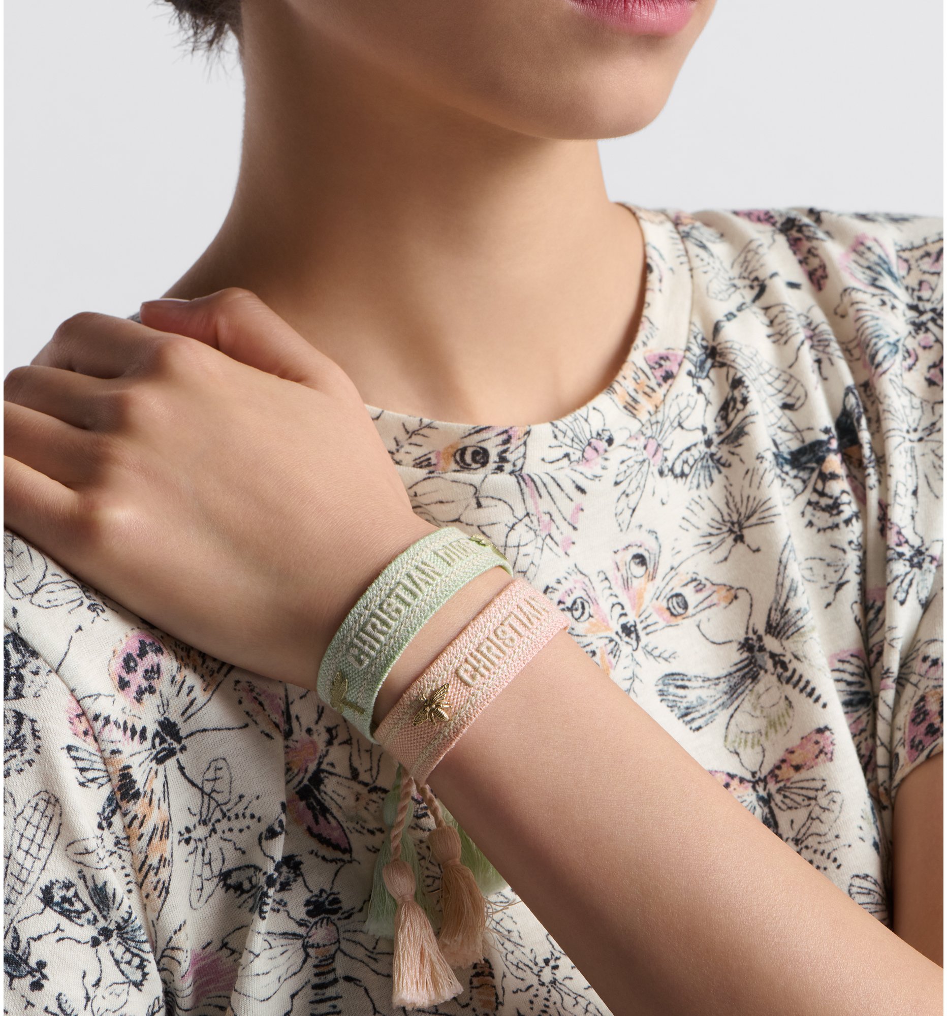 Dior knit bracelet on sale